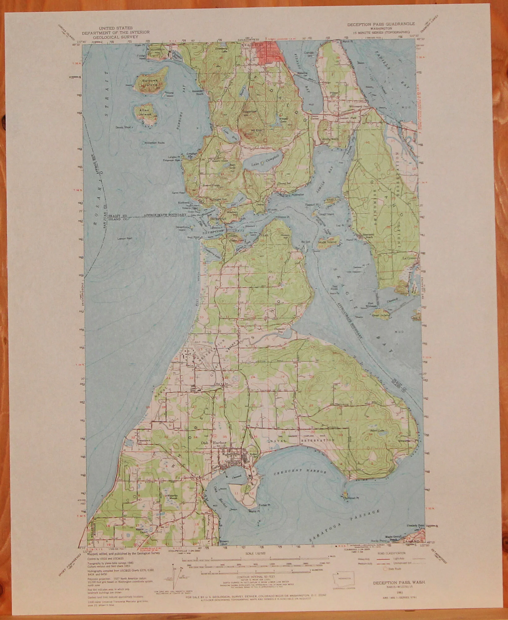 WA - Deception Pass 62500 1