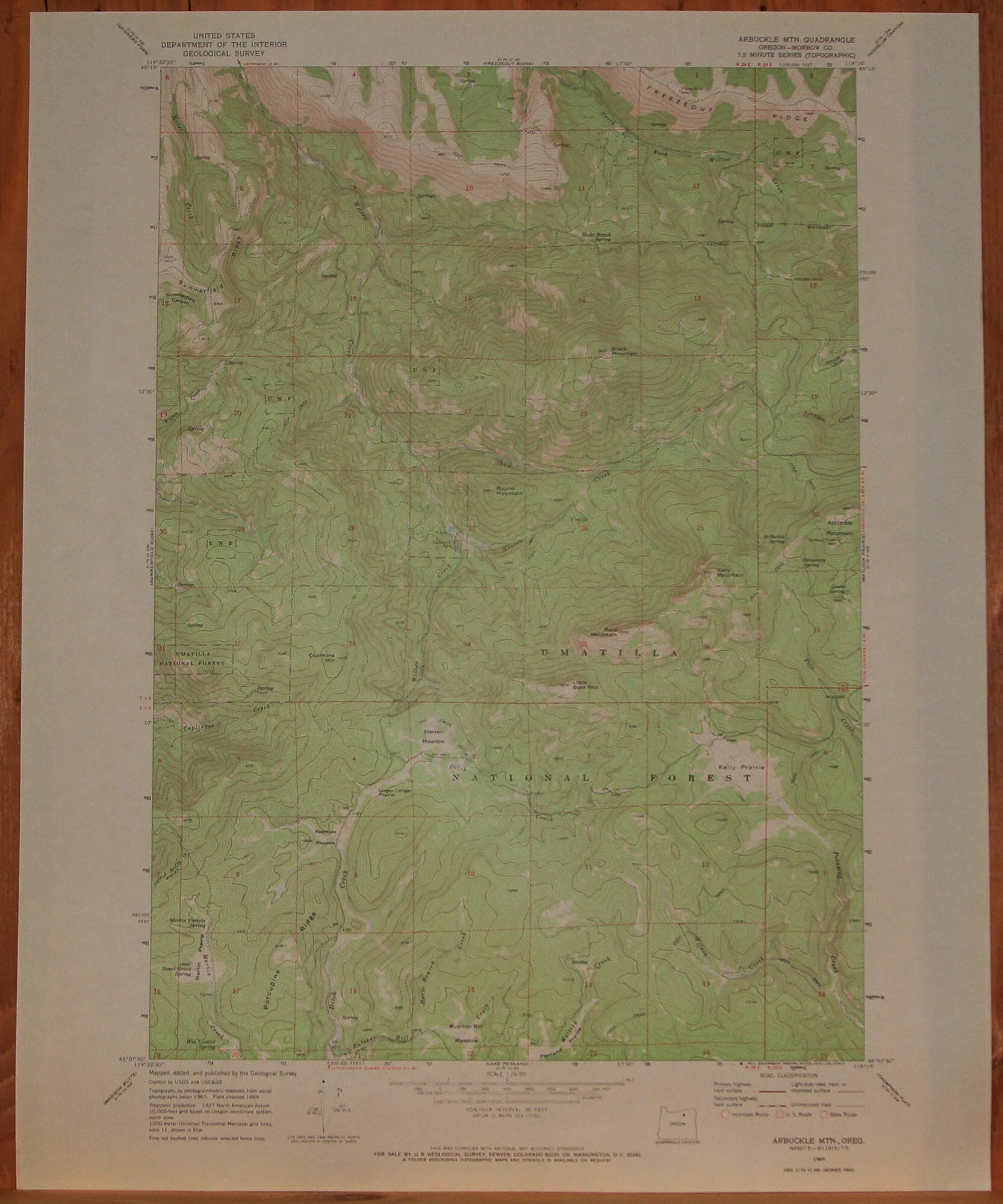 Arbuckle Mountain OR 1