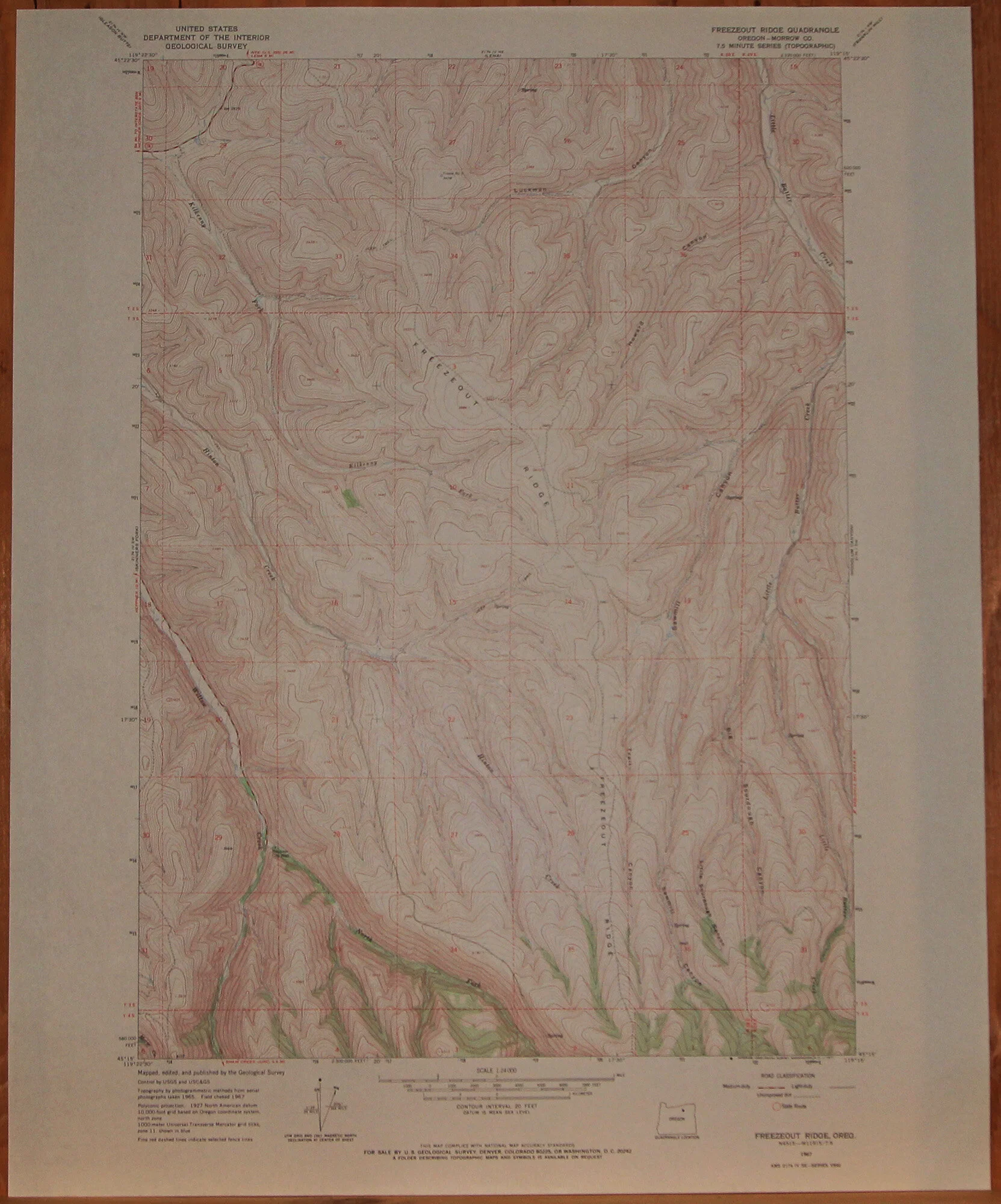 Freezeout Ridge OR 1