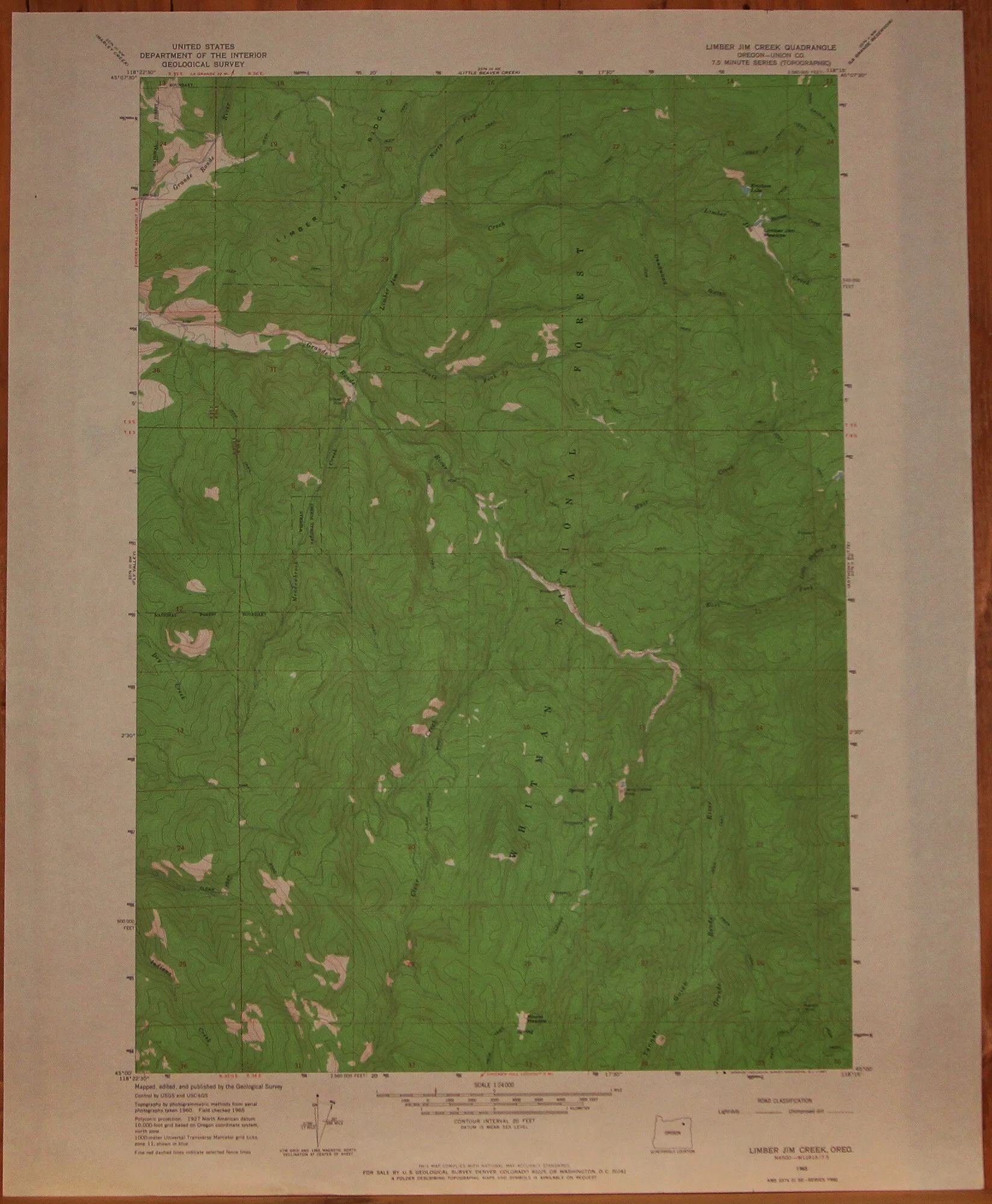 Limber Jim Creek OR 1