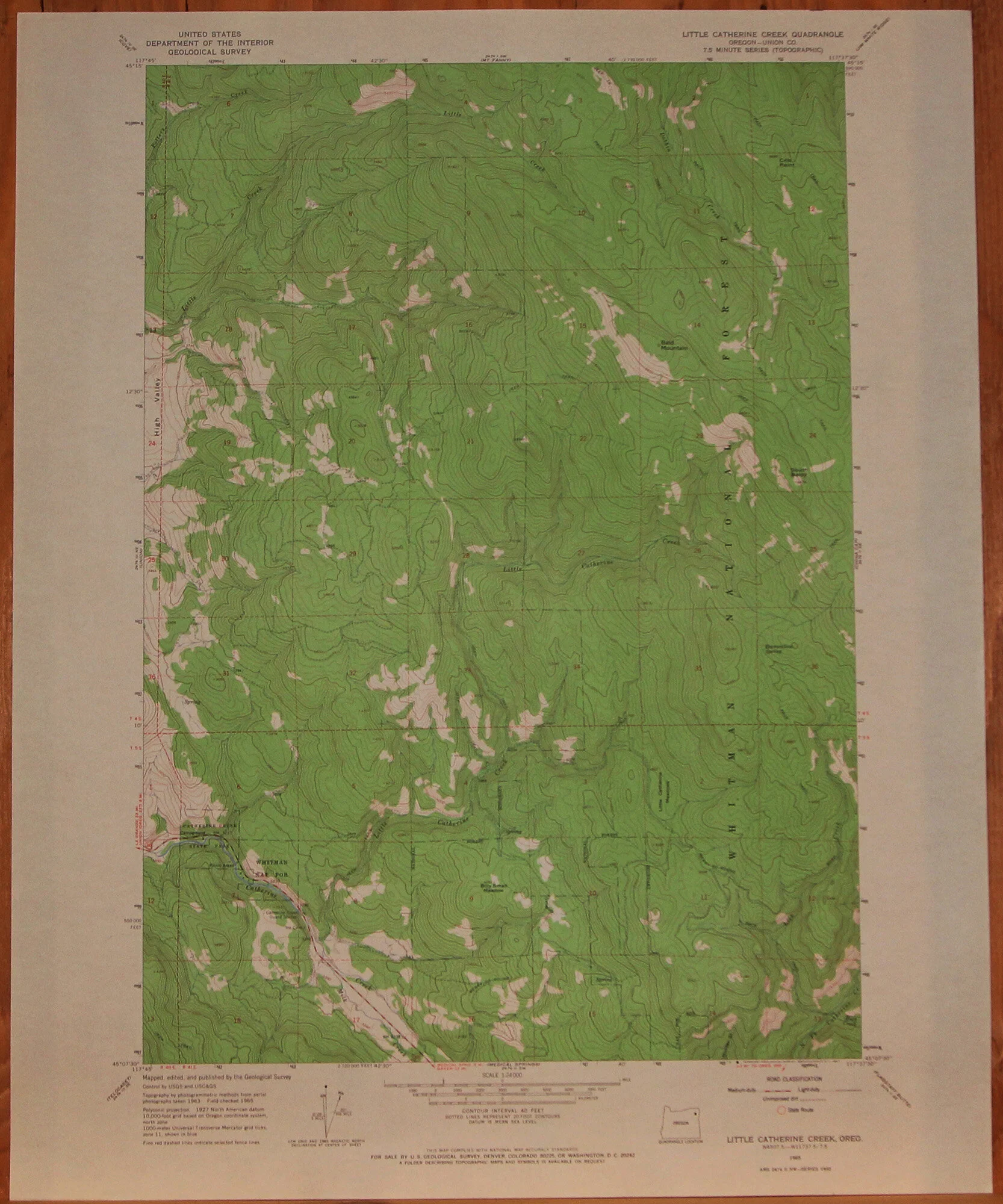 Little Catherine Creek OR 1