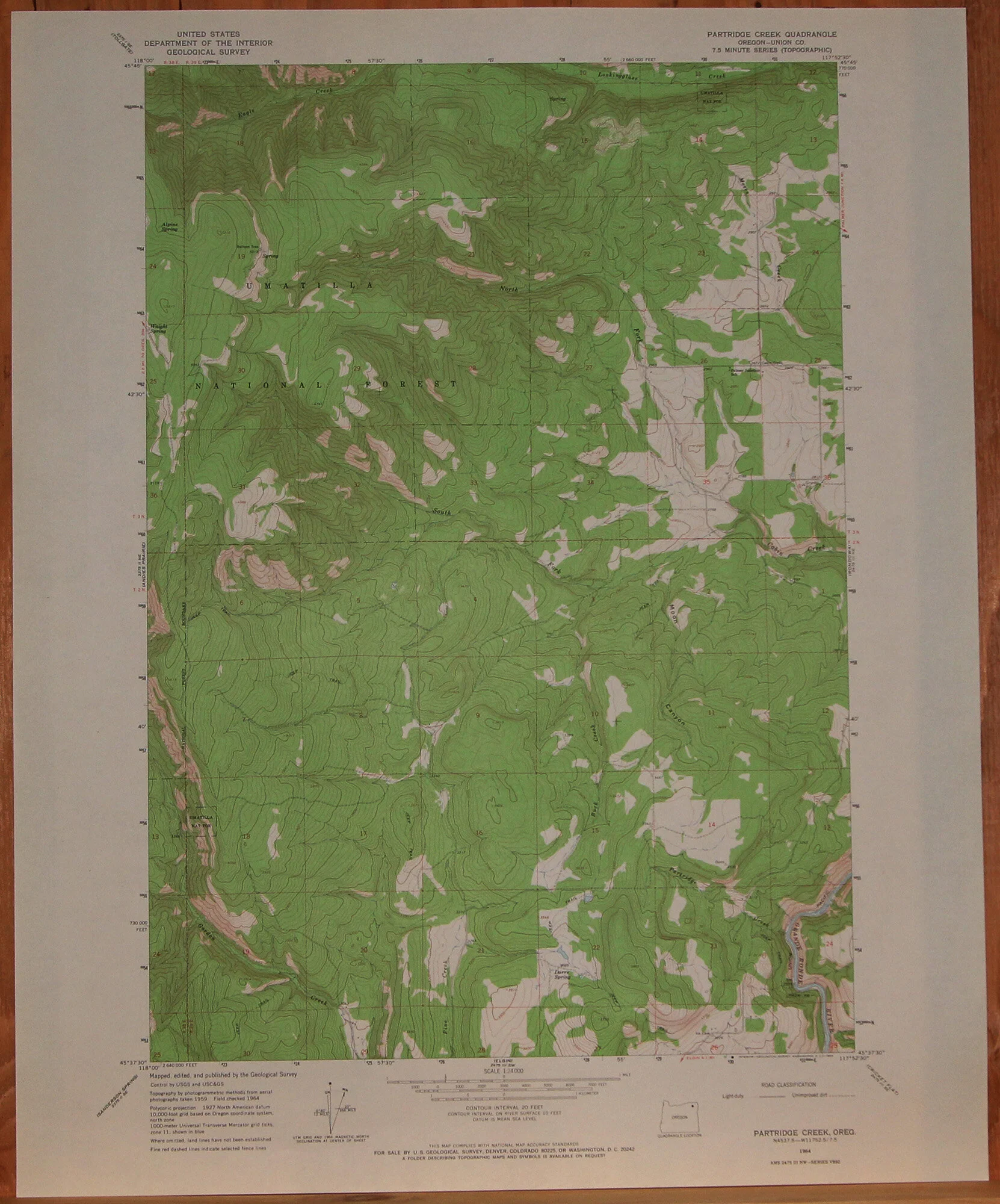 Partridge Creek OR 1