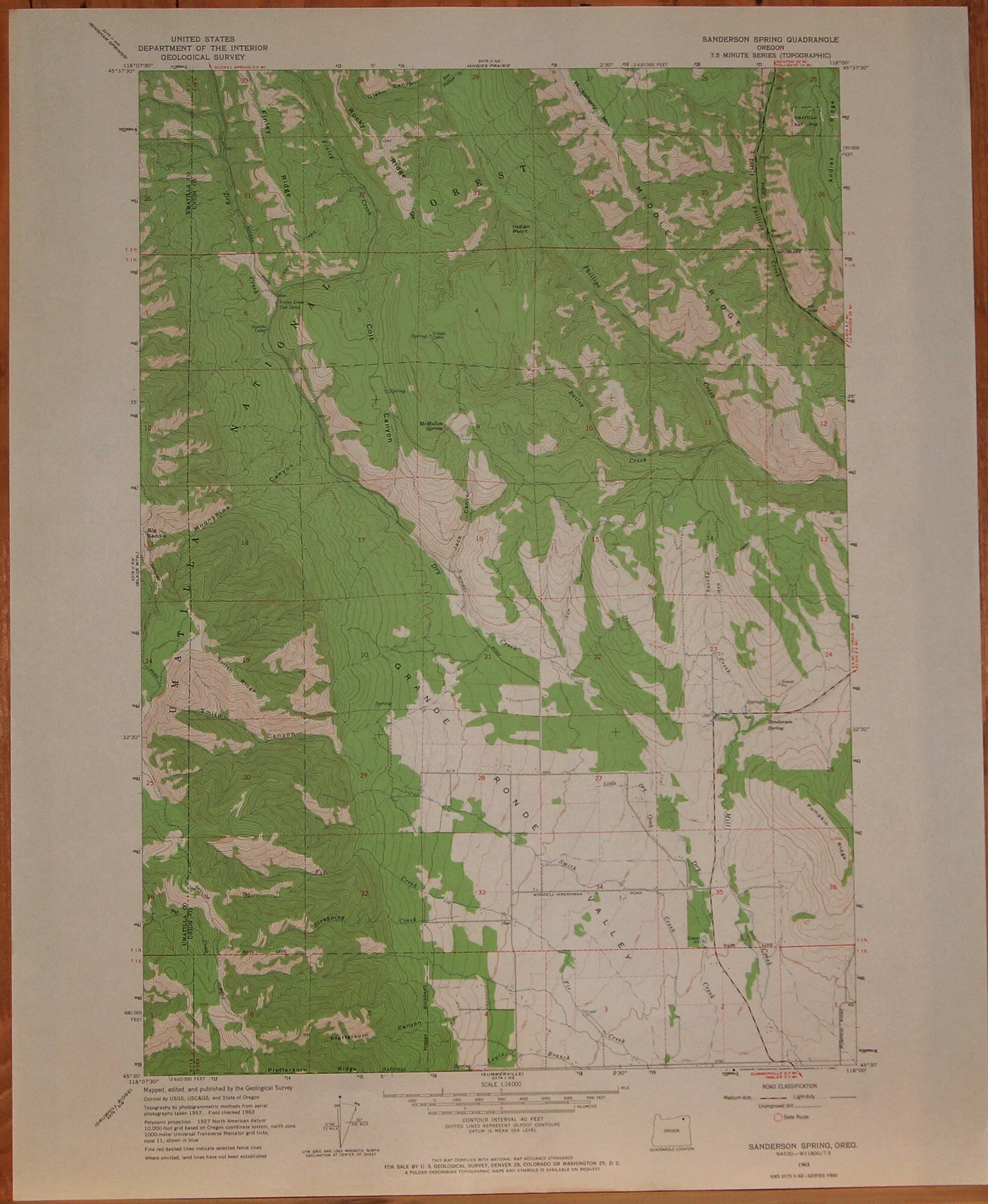 Sanderson Spring OR 1