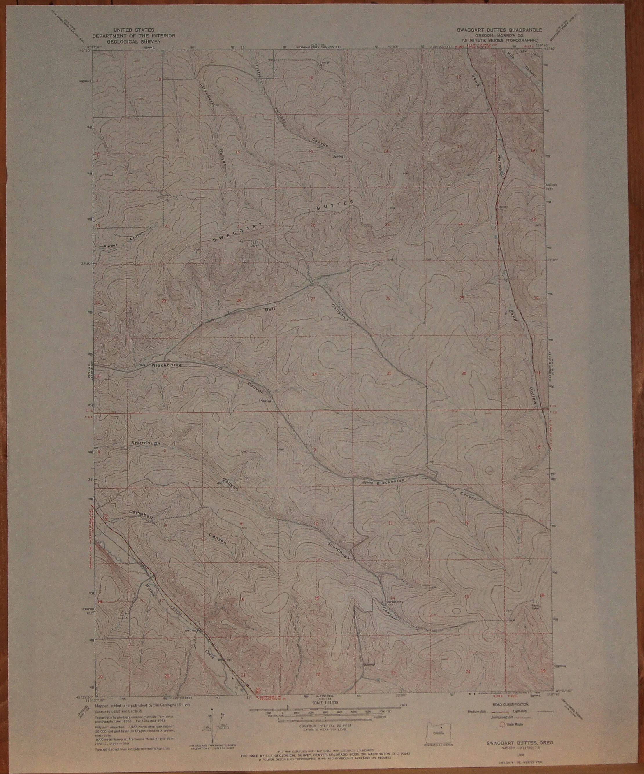 Swaggart Buttes OR 1