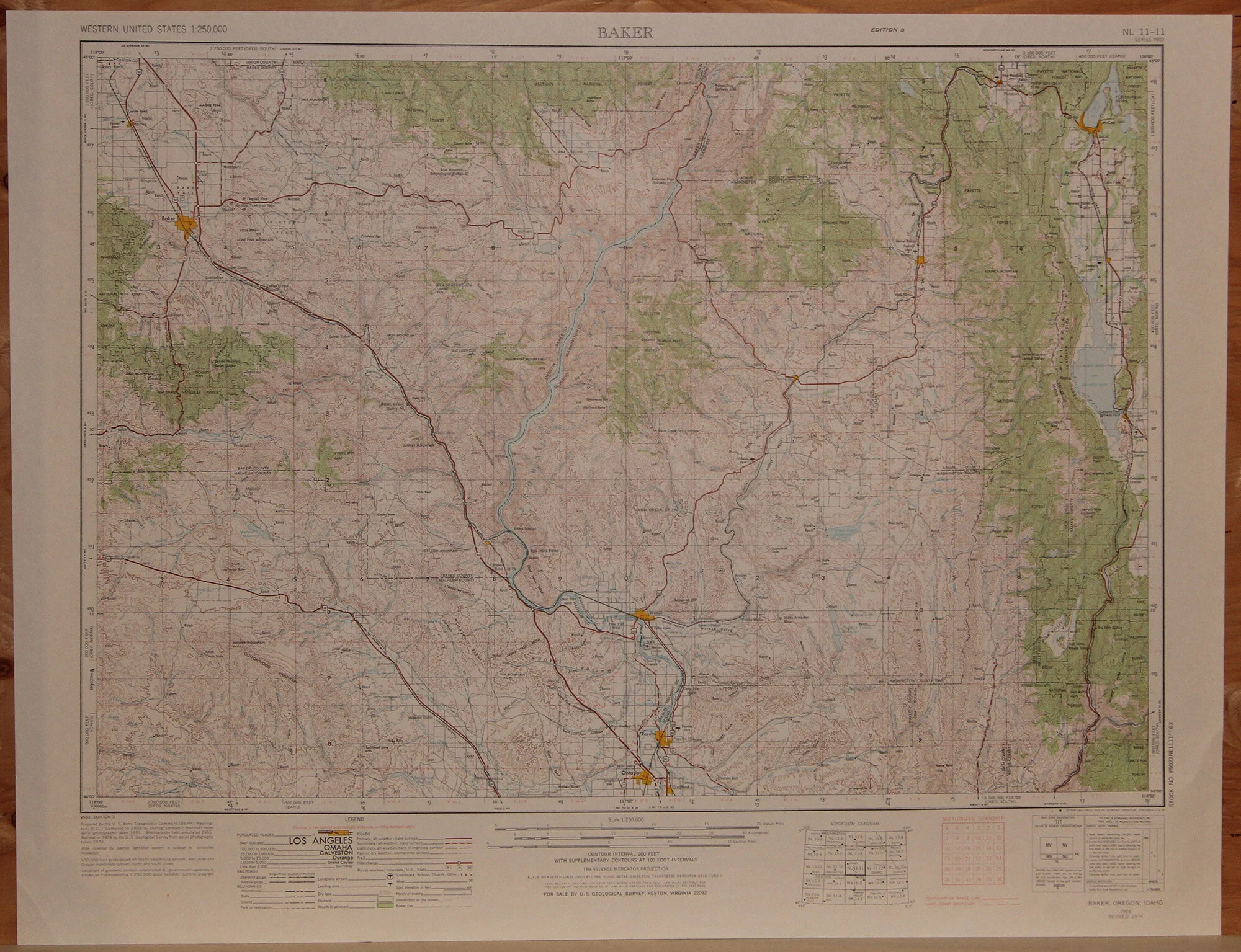 OR ID - Baker 250k 1