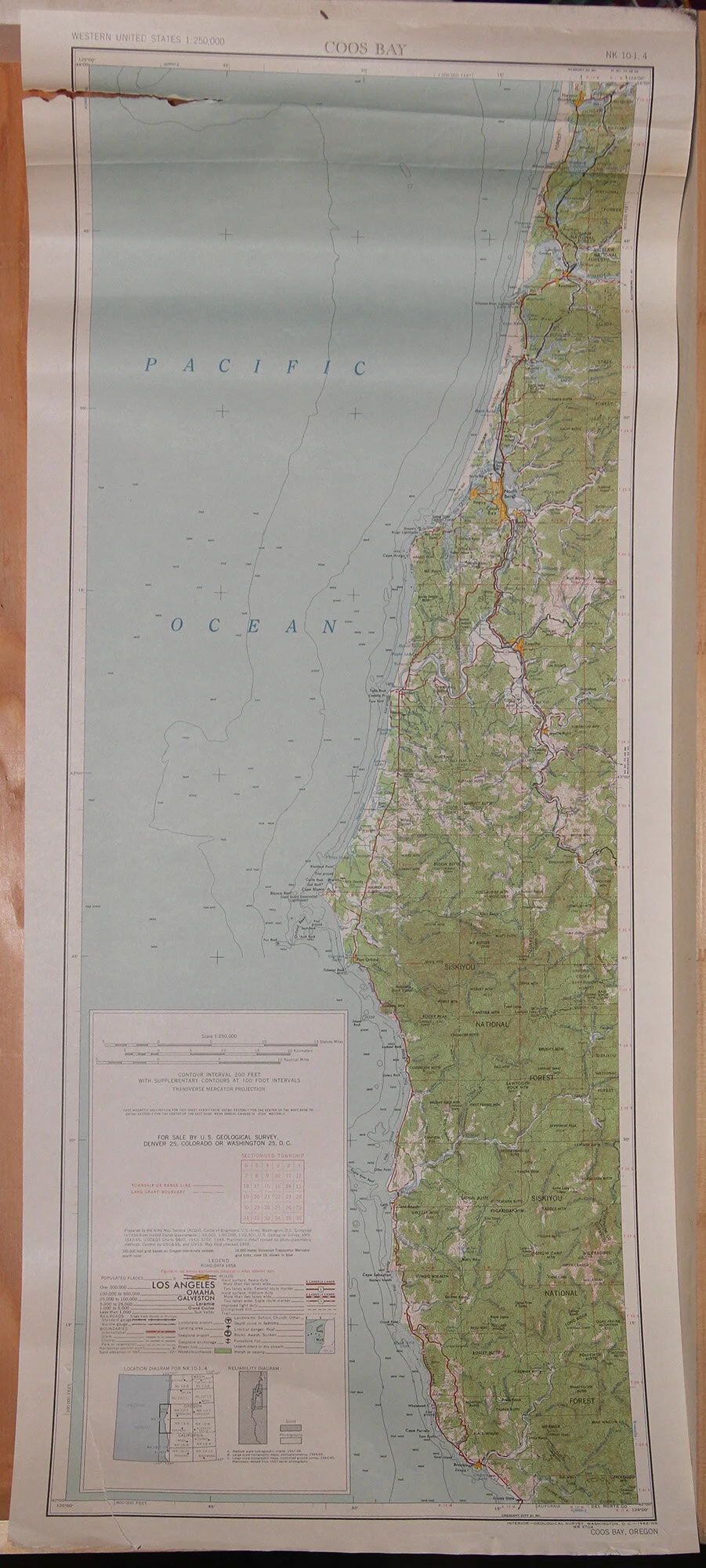 OR - Coos Bay 250k 1