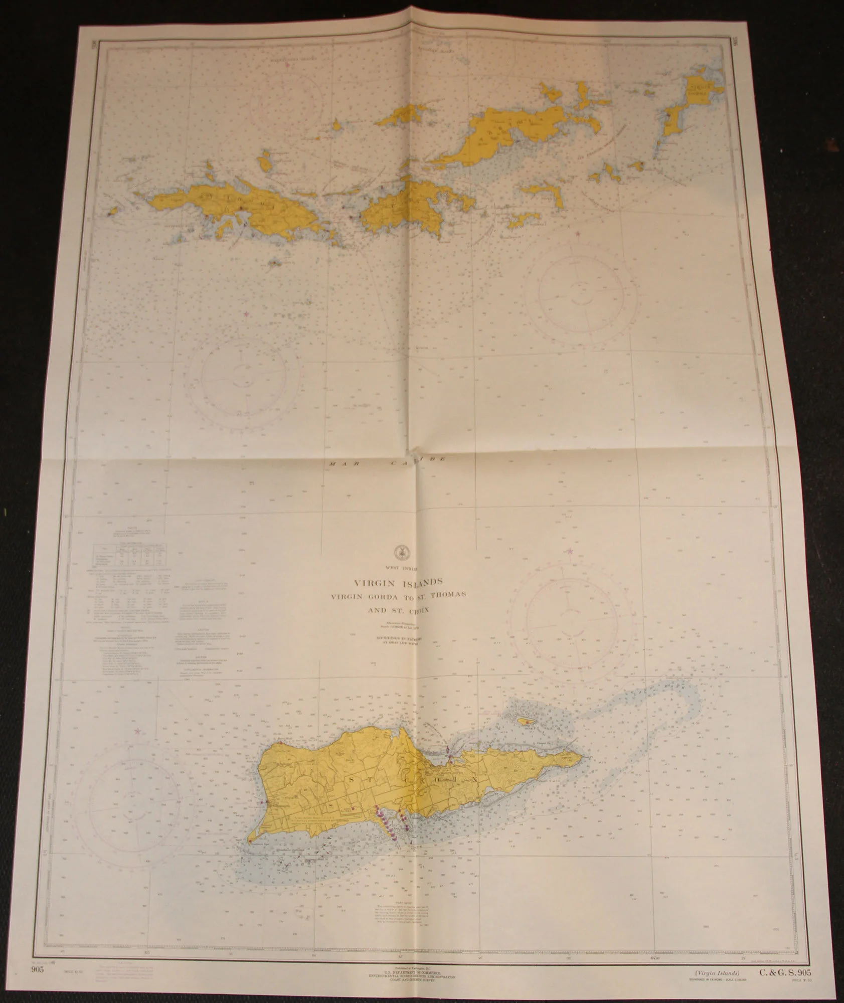 Virgin Gorda to St. Thomas and St. Croix - USVI BVI 1