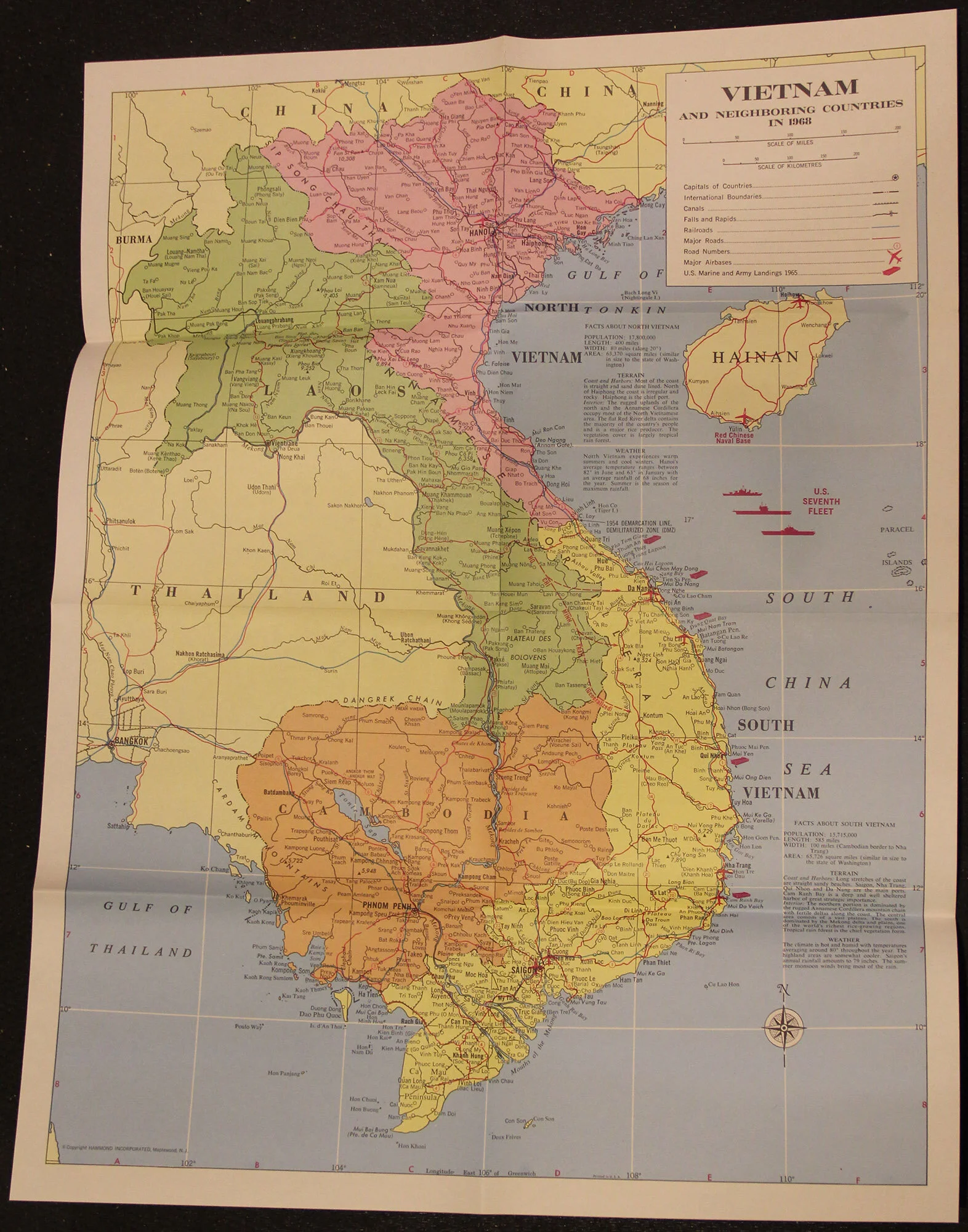 Vietnam and Neighboring Countries 1968 1