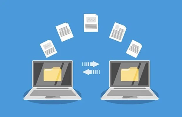 what to do if data is lost during a transfer between devices.