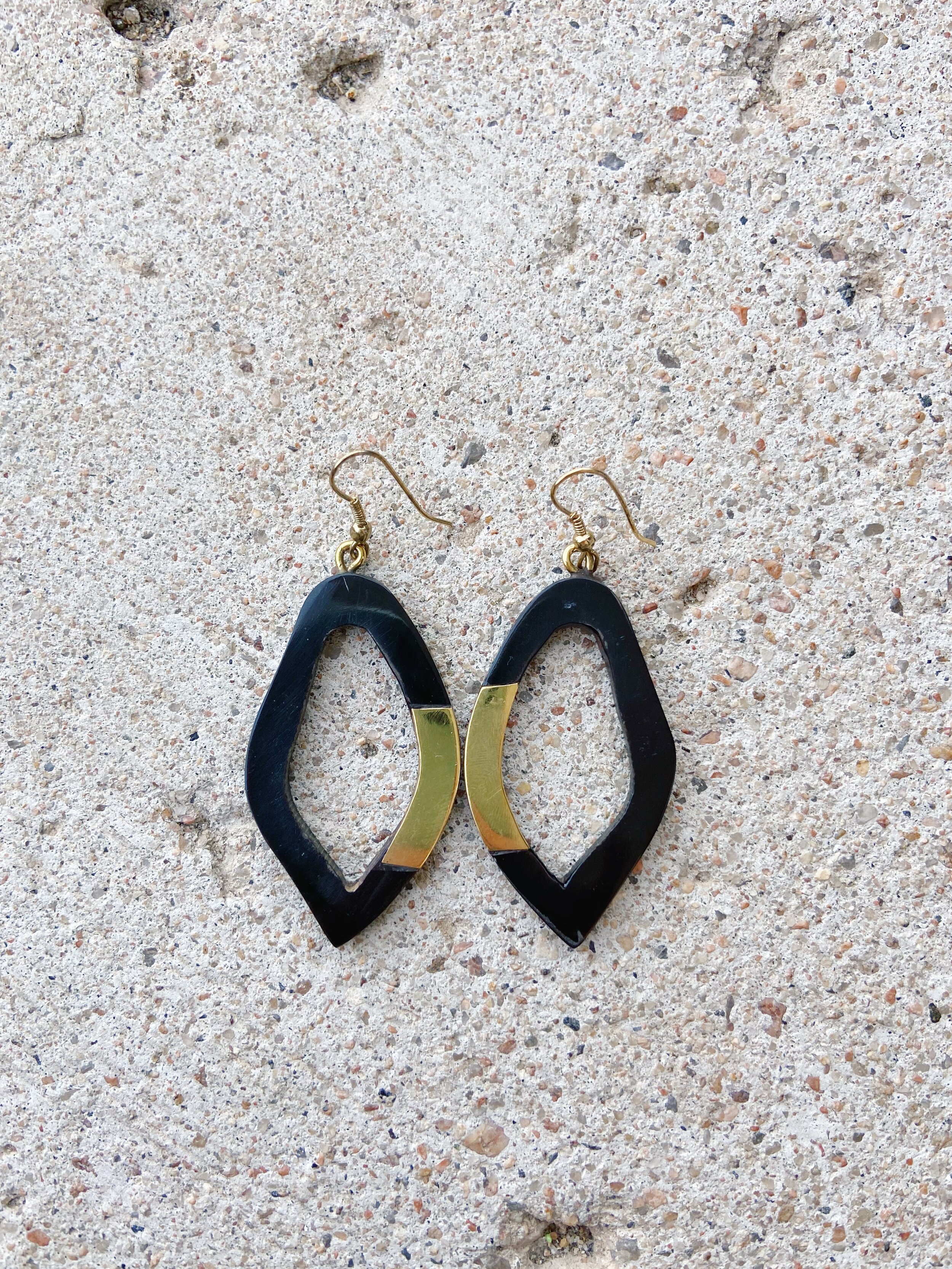 freeform horn earrings, fair anita, horn earrings cover shot