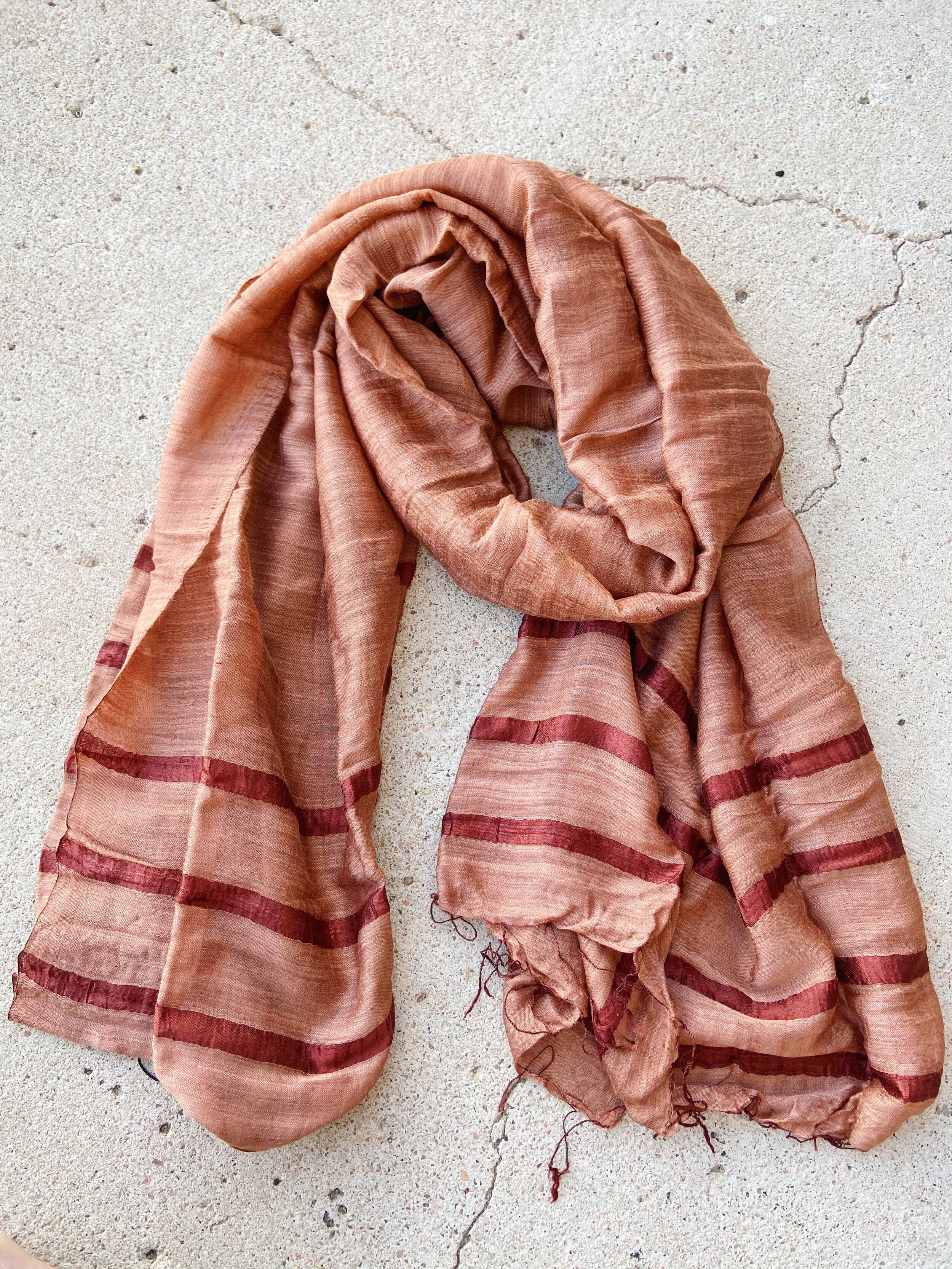 apple spice handwoven scarf, fair anita, cover shot