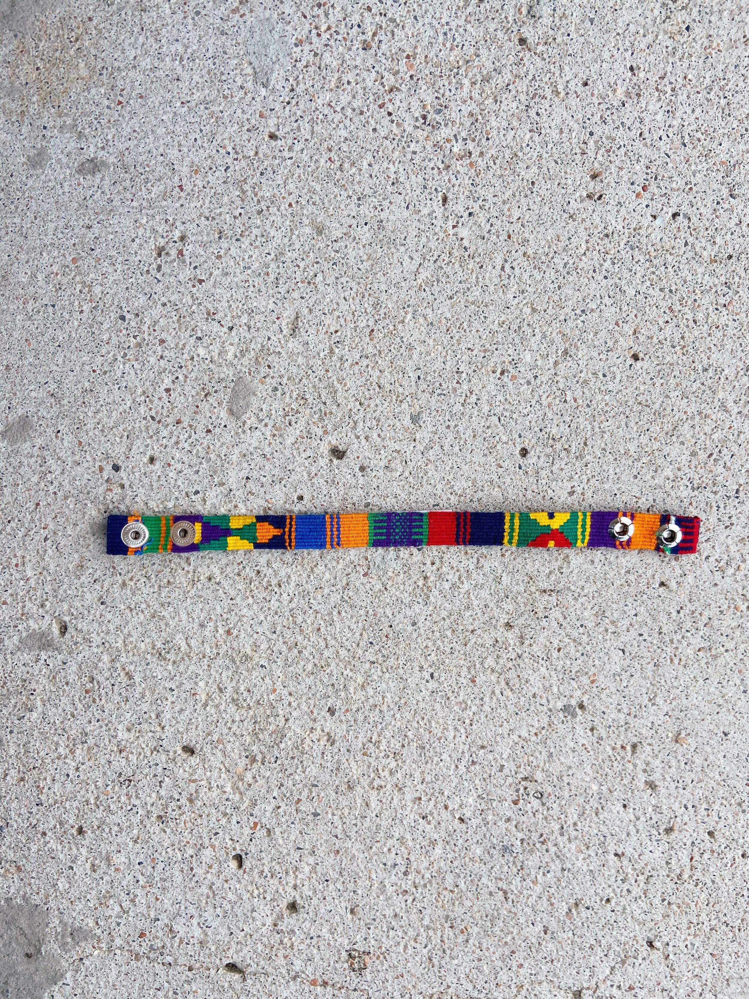 Rainbow Cinta Friendship Bracelet, Mayan Hands