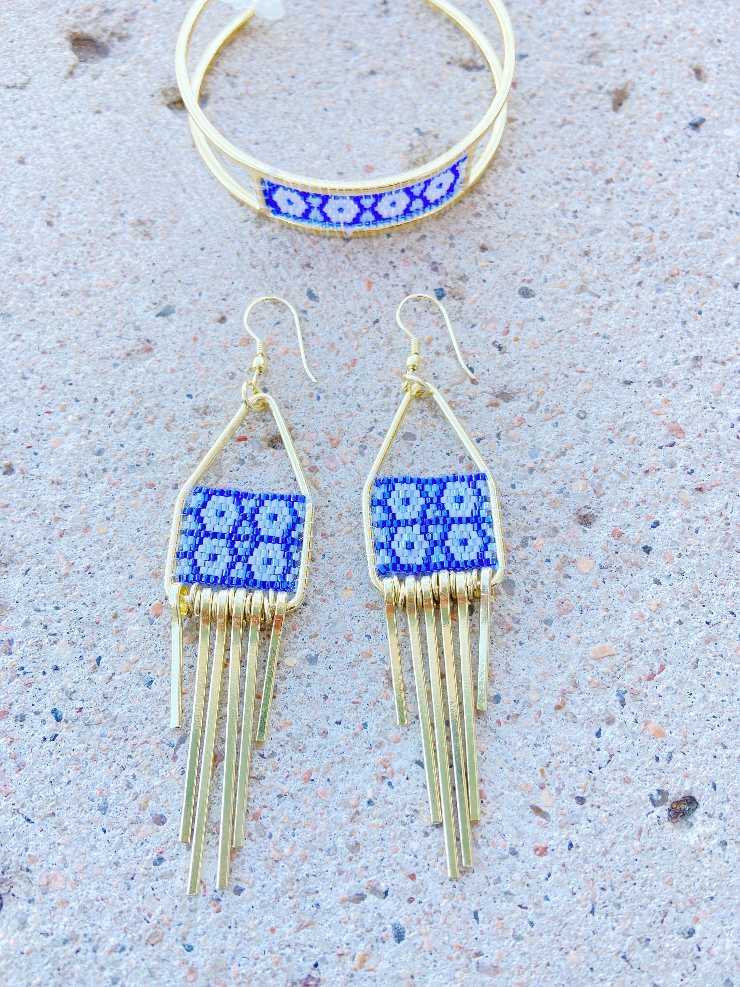 Allegory Bracelet, Mata Traders, Allegory Earrings, matching set, gift set