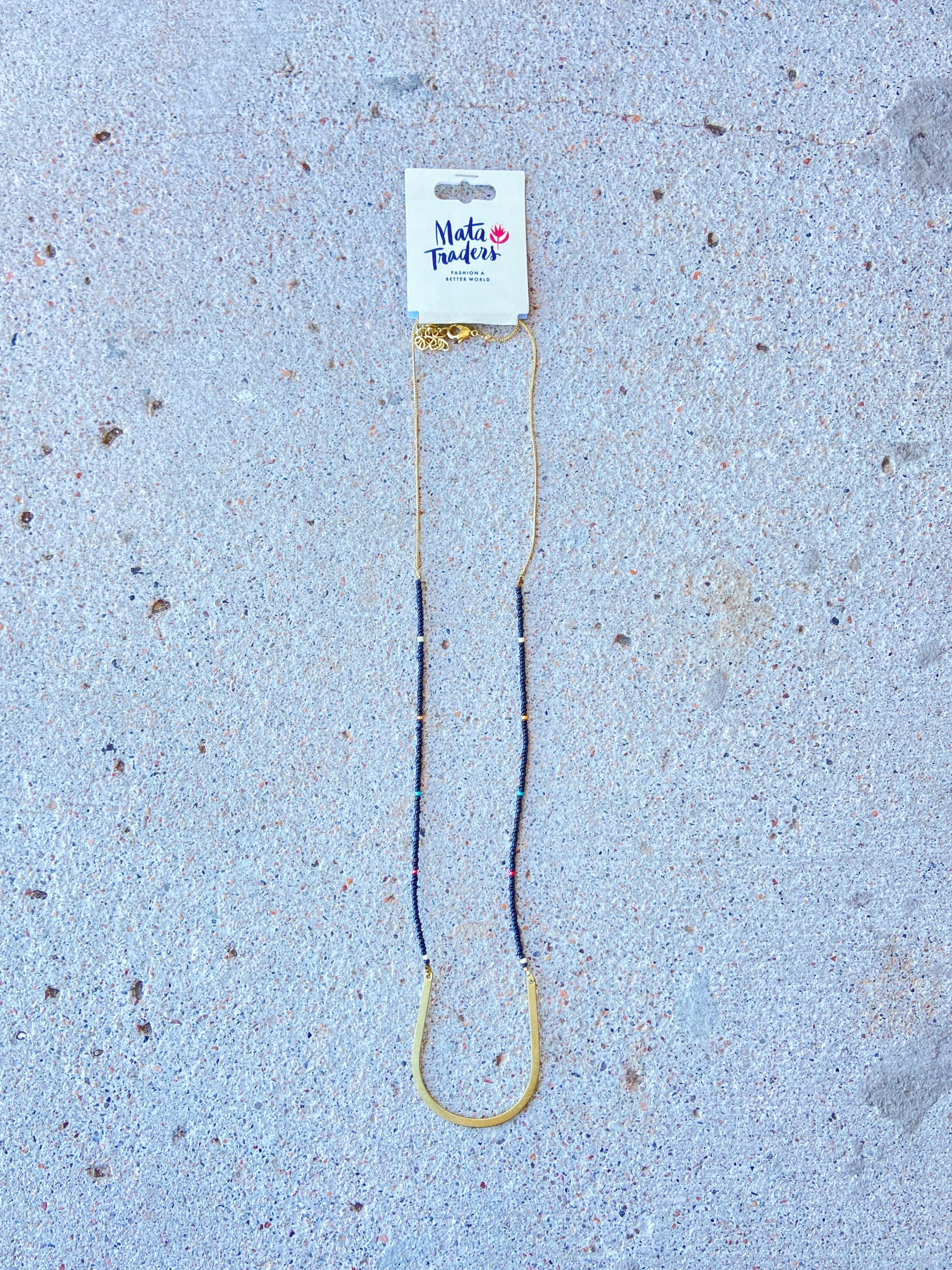 Carolina Necklace, Mata Traders, with packaging