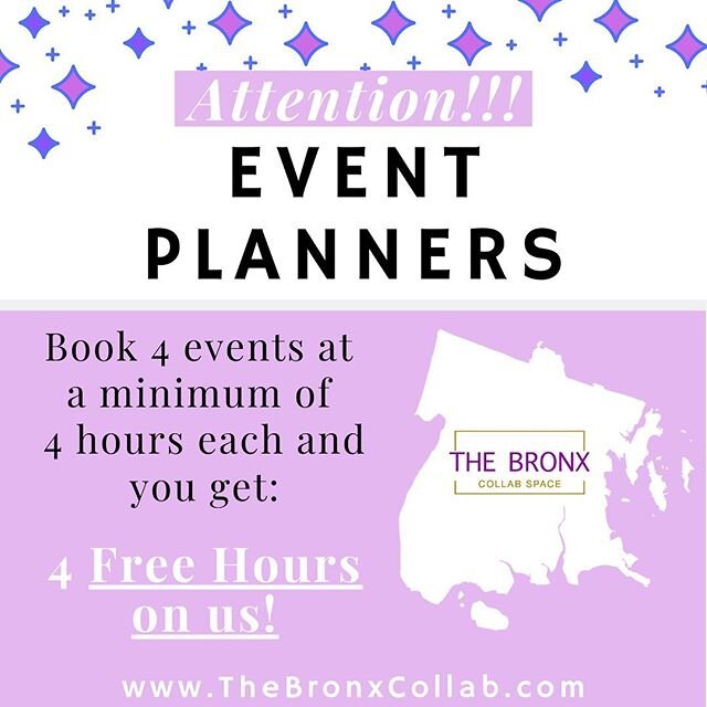 Attention!!! Attention!!!📣📣📣📣📣
➡️➡️➡️Event Planners⬅️⬅️⬅️
TAG YOUR FAVORITE EVENT PLANNER
Currently looking to work with serious event planners. We are also looking to build a relationship to refer business to you too. Book our space 4 times for