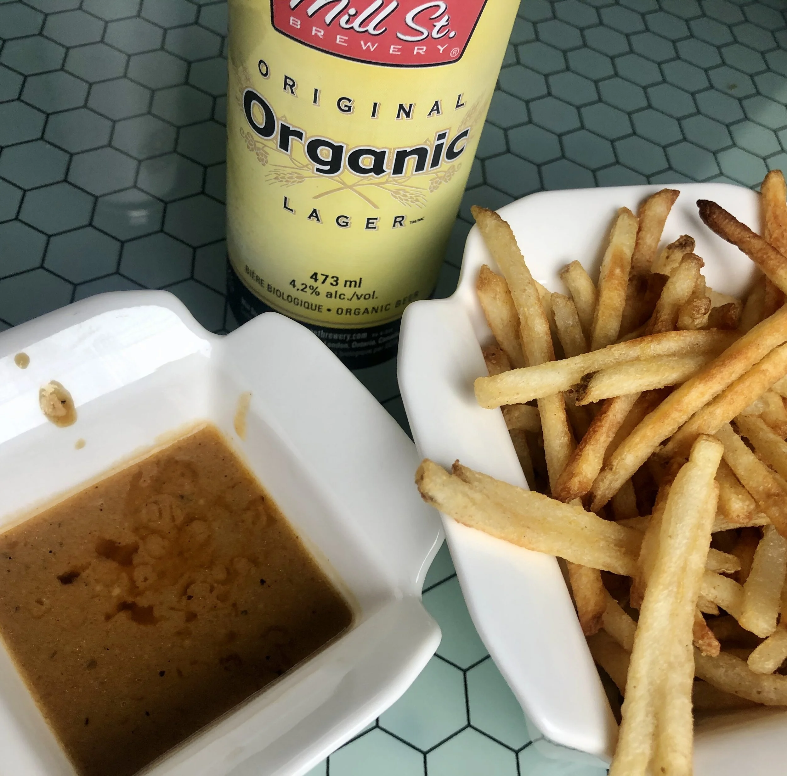 Mill Street Organic with Shoestring Fries and Scratch Gravy