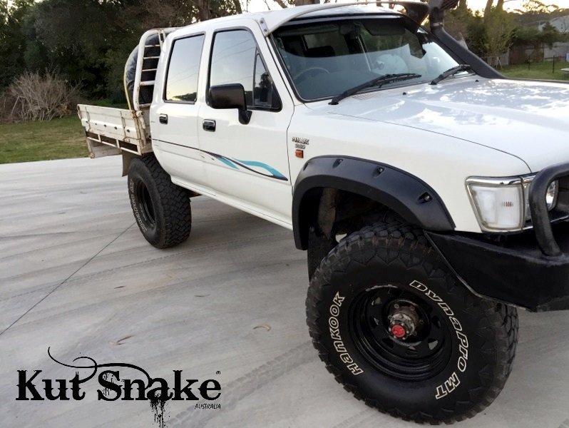 Kut Snake Flare Kit To Fit Toyota Hilux LN167 Models — Kut Snake New