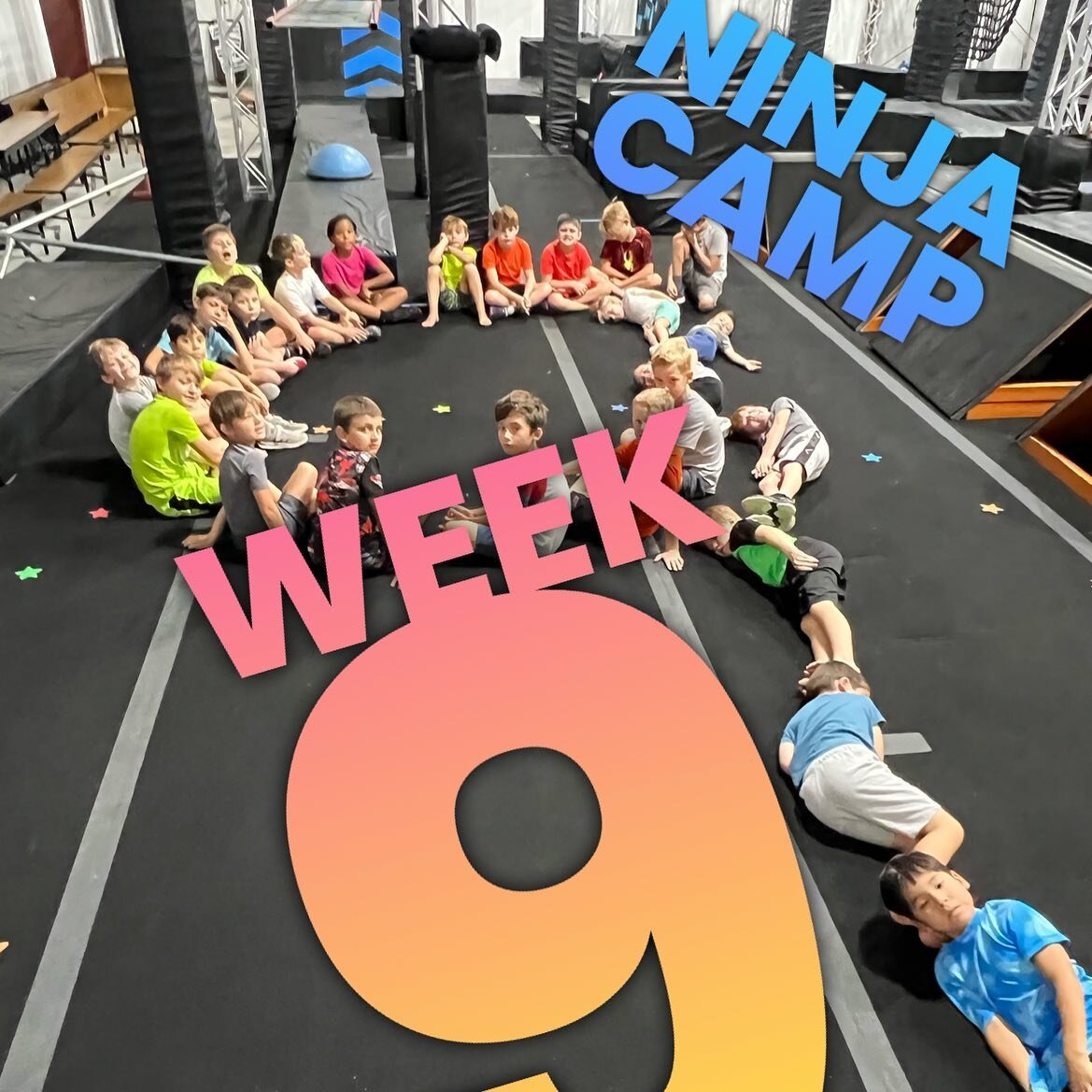 Shout out to our Week 9 Ninja campers. We had an awesome time playing and training! We hope to see you all again soon 💪🏻