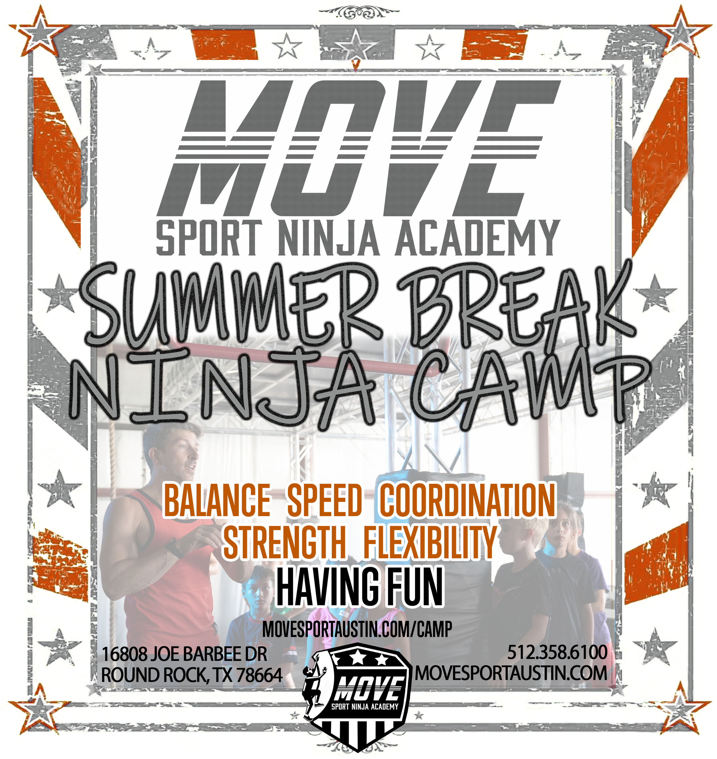 [AUG 10-14] Austin [SUMMER CAMP] Camp - Ninja Warrior - RRISD