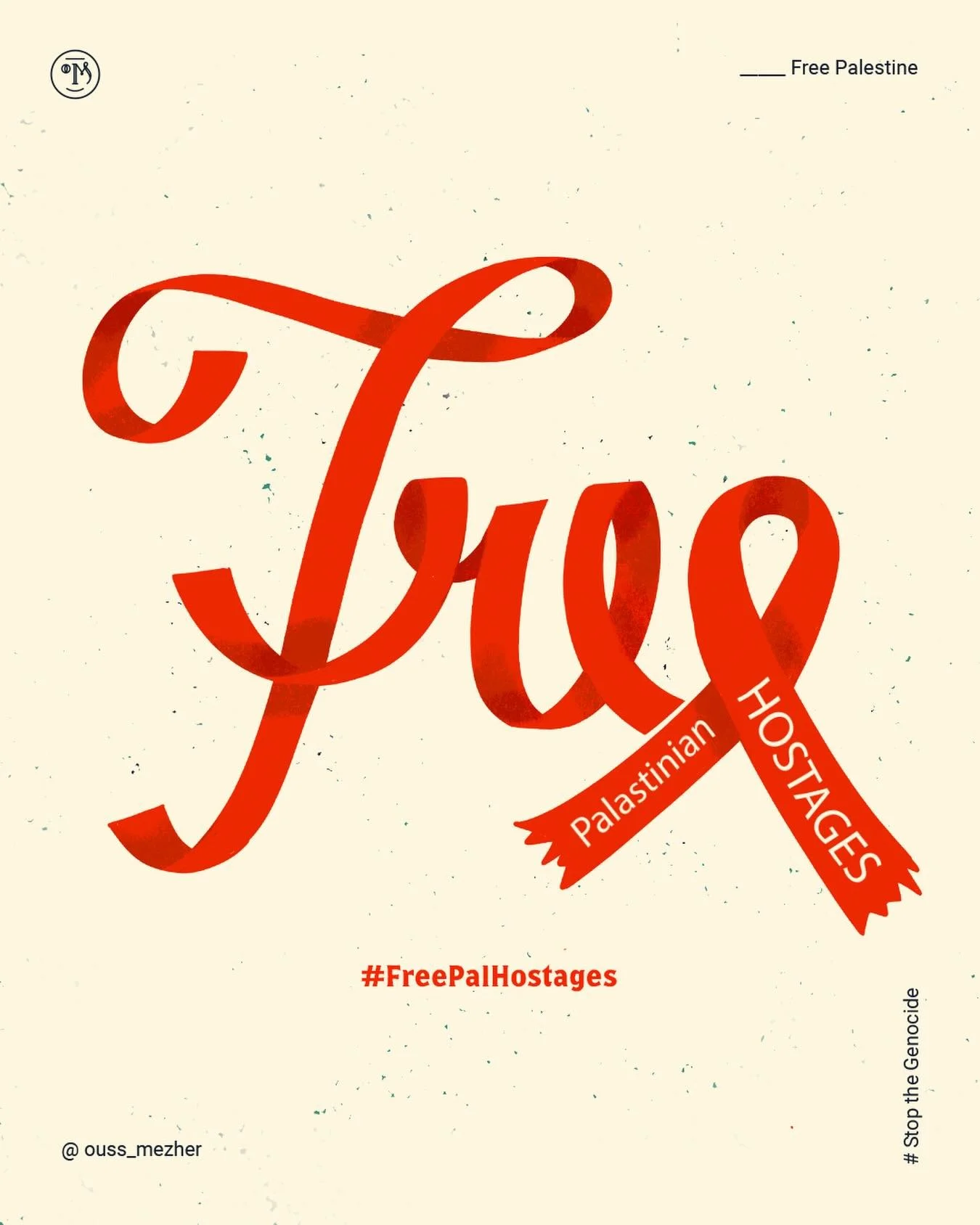 To All the Pal Hostages&hellip;.
Got my iPad repaired to do this clumsy ribbon lettering.. 
#freepalhostages