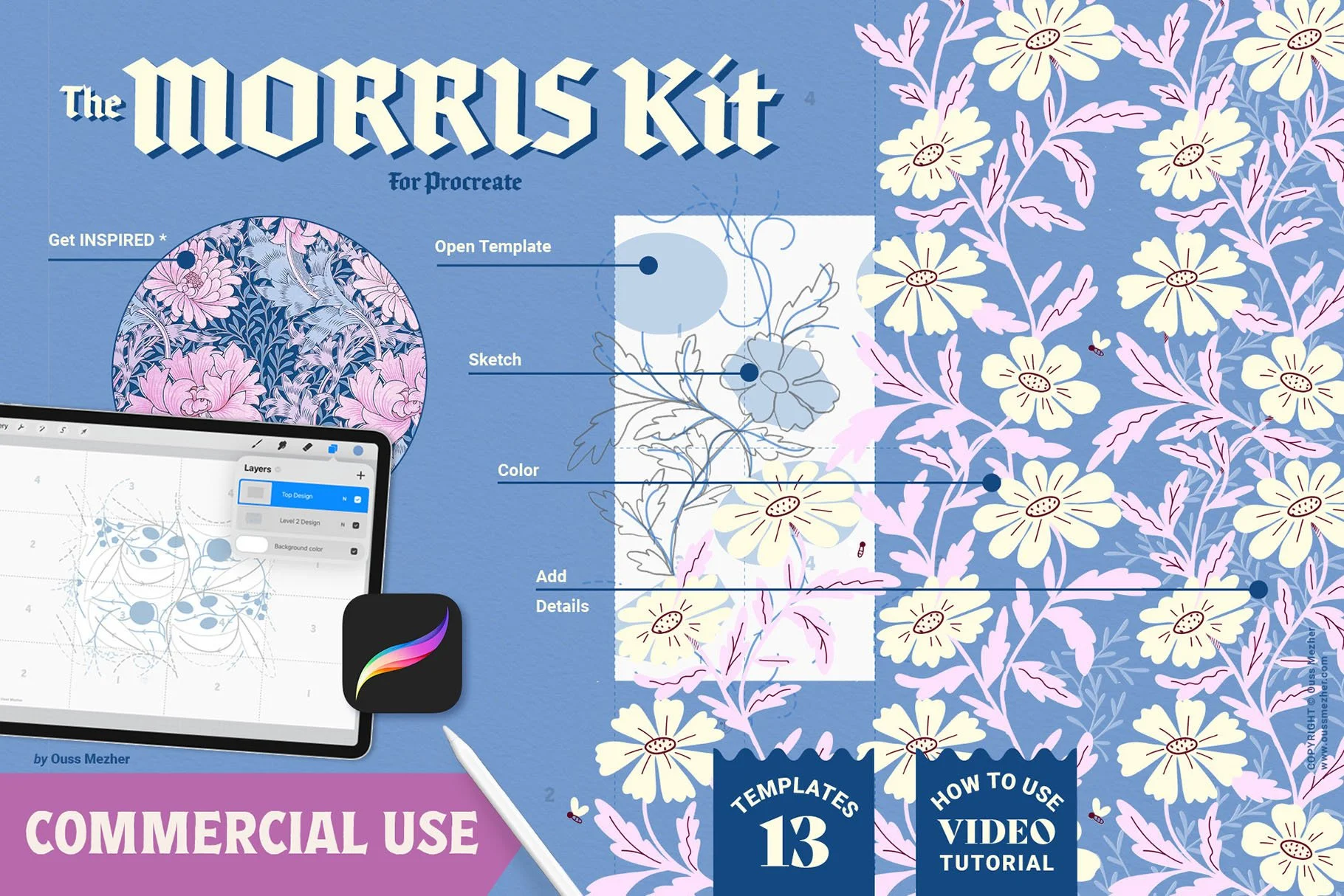 The Morris Kit - Commercial  Use 32$ or