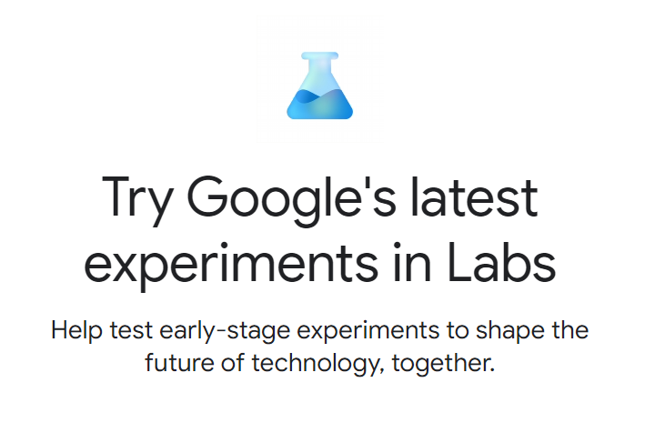 Google Labs Sign Up