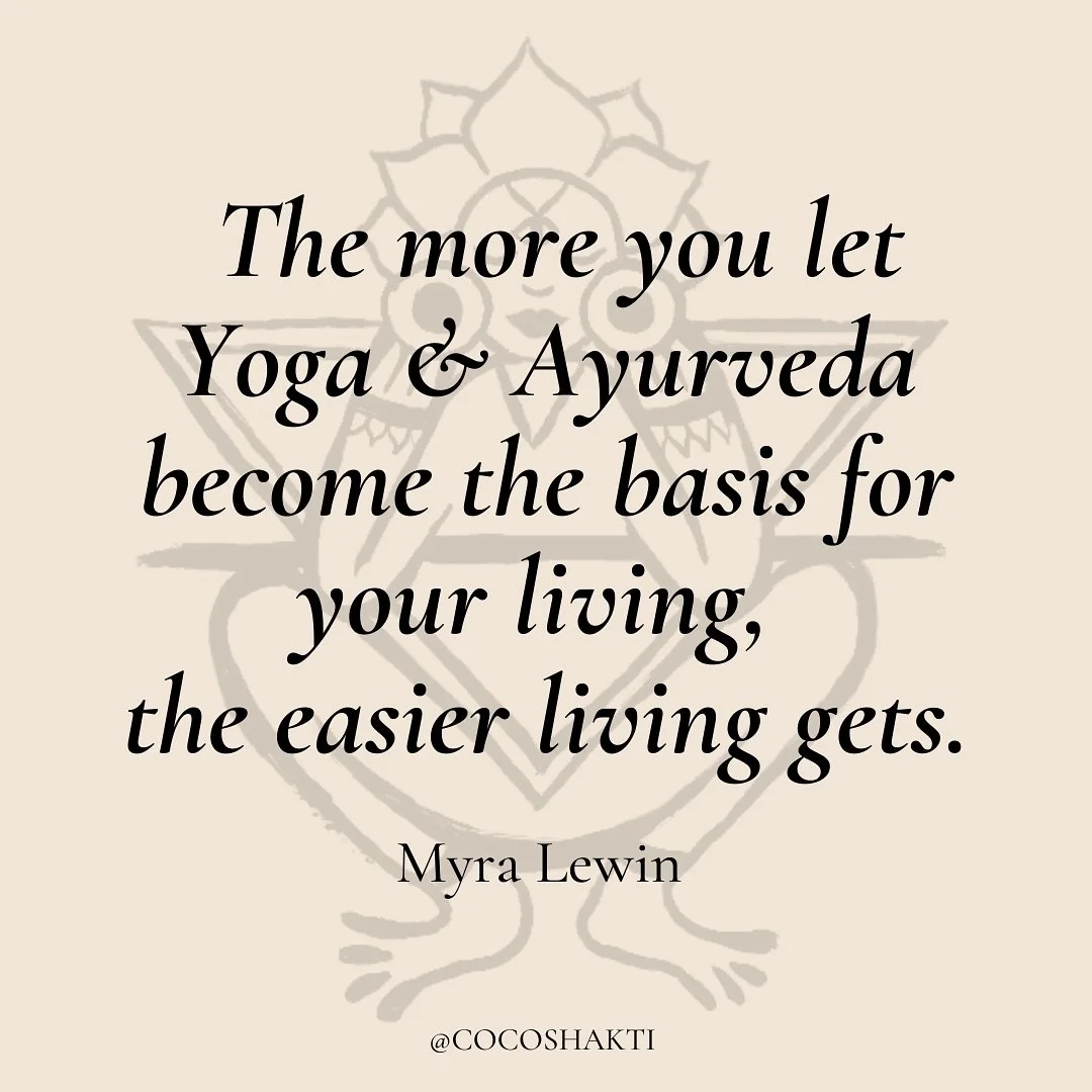 Sister Sciences🧬✨🌀

Ayurveda, the science of LIFE &amp; Self Healing🌞 and Yoga, the science of Union &amp; Self Actualization⚜️

Watch your life change as you merge these medicines&mdash; and feel yourself transform from the inside out. 

Ways to 