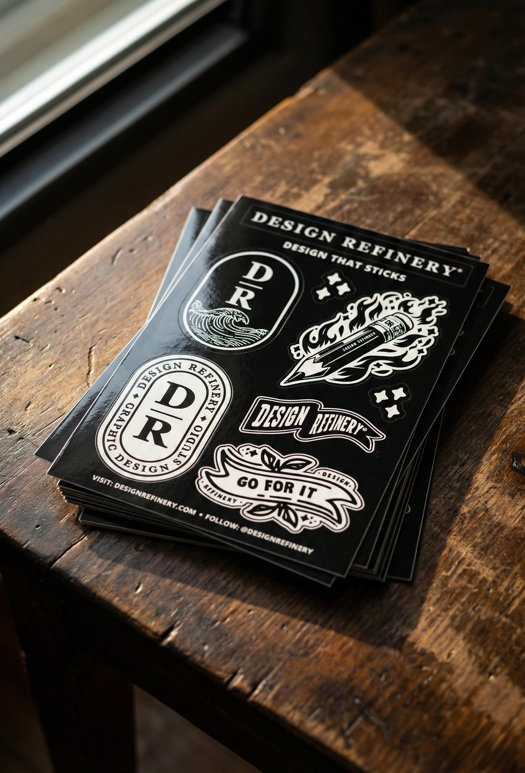 Design Refinery® Vinyl Sticker Collection (U.S. resident)