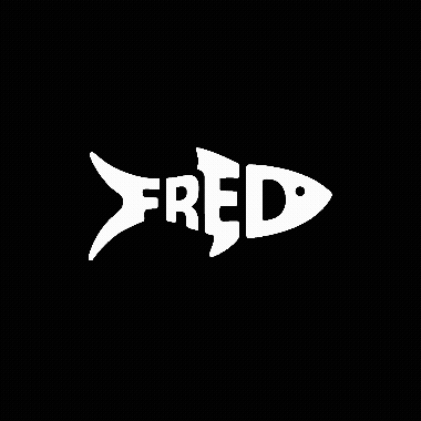 Fred St. Ours Jr. legacy animated logo design by Design Refinery® Boston — custom fish mark created for memorial nature walk and NSRWA