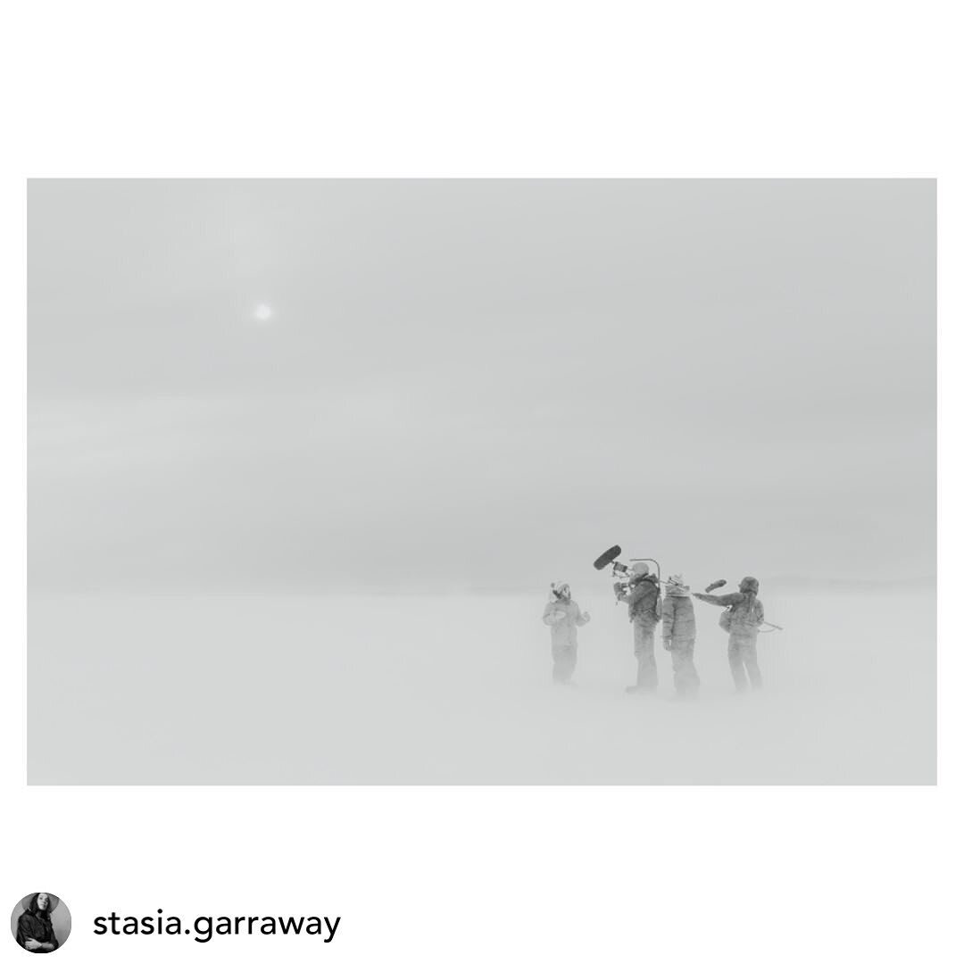 Reposted &bull; @stasia.garraway 

This image shows the amazing director, Jennifer Abbott, and her crew in the snows of Labrador, interviewing @ashleecunsolo. This was our first day in Labrador and we were all in awe of the incredible landscape, espe