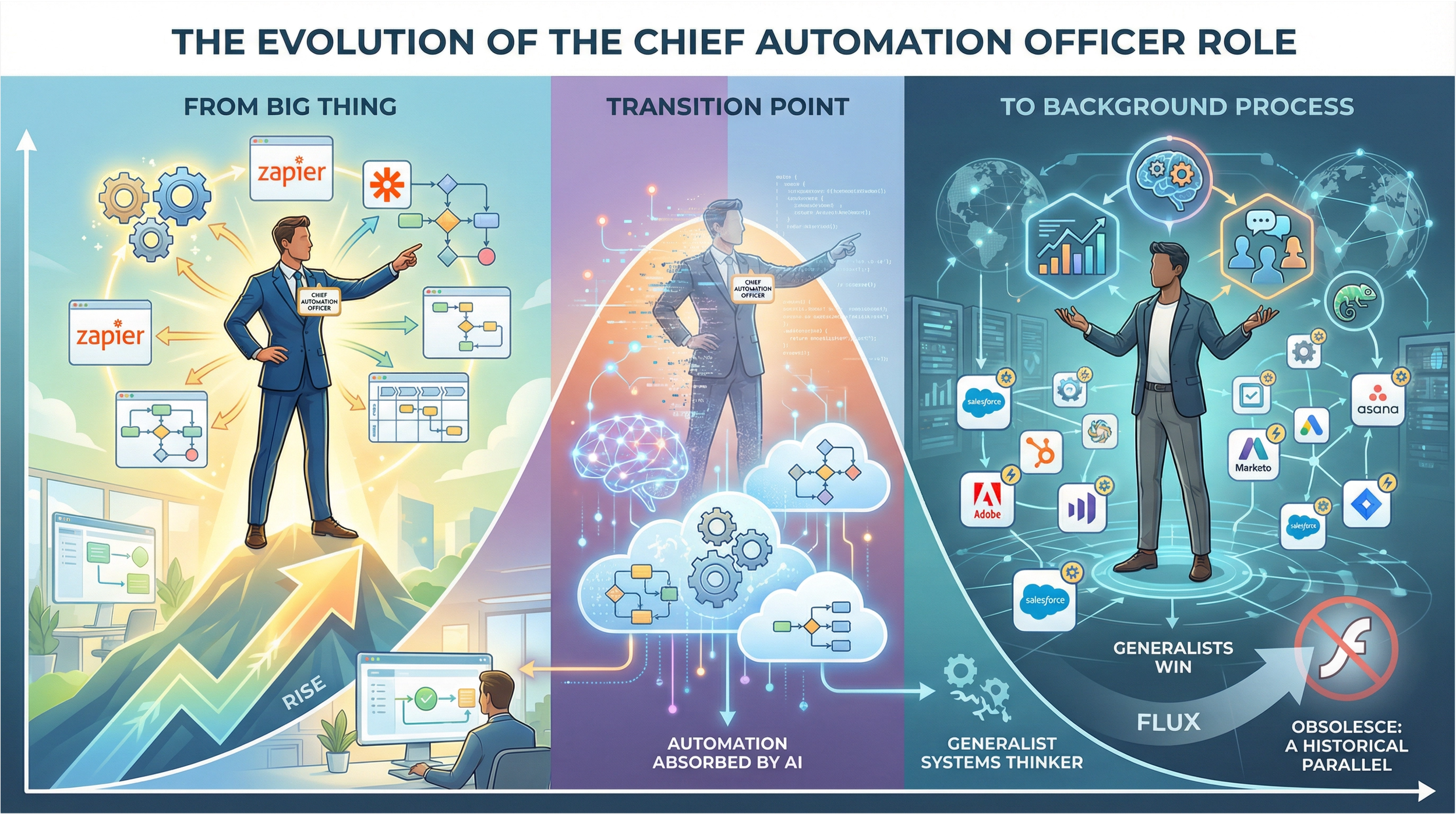 The Rise and Flux of the Chief Automation Officer