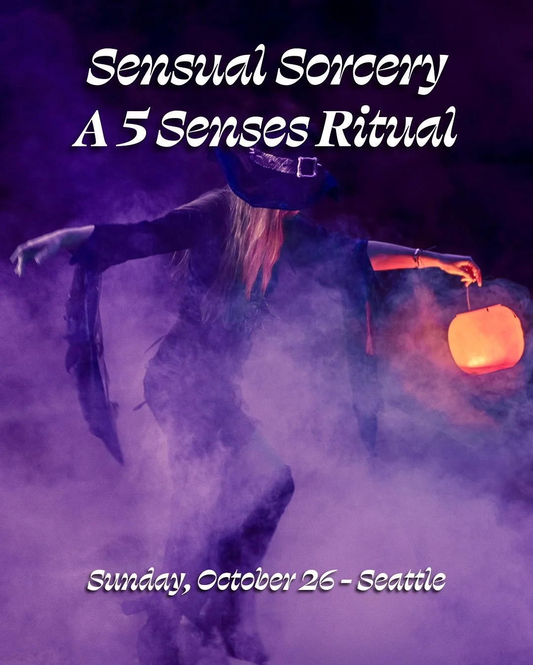 The Sacred Slut Circle returns for Halloween🖤

Sensual Sorcery: A Five Senses Ritual🔮

An evening to awaken the body through its most powerful gateways: sight, sound, scent, taste, and touch.

Come explore how sensory presence can heighten your ple