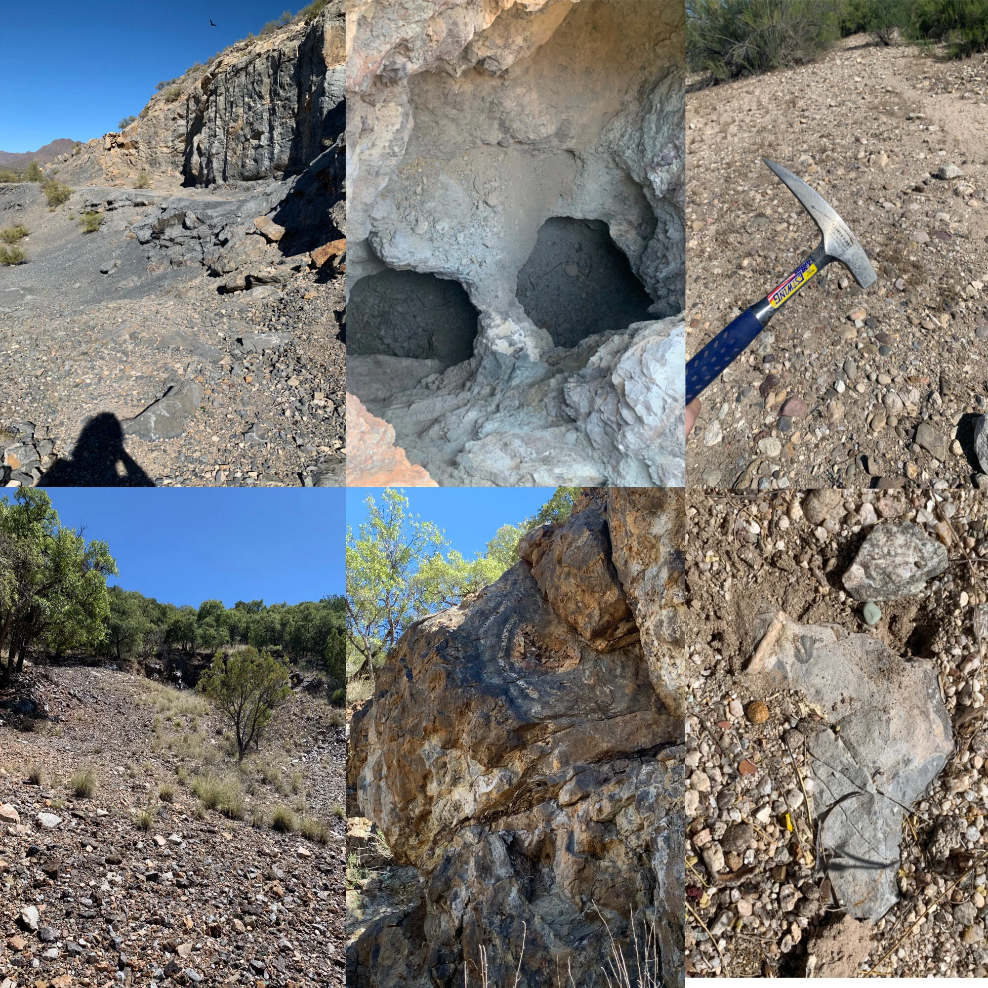 Rockhounding, Arizona.