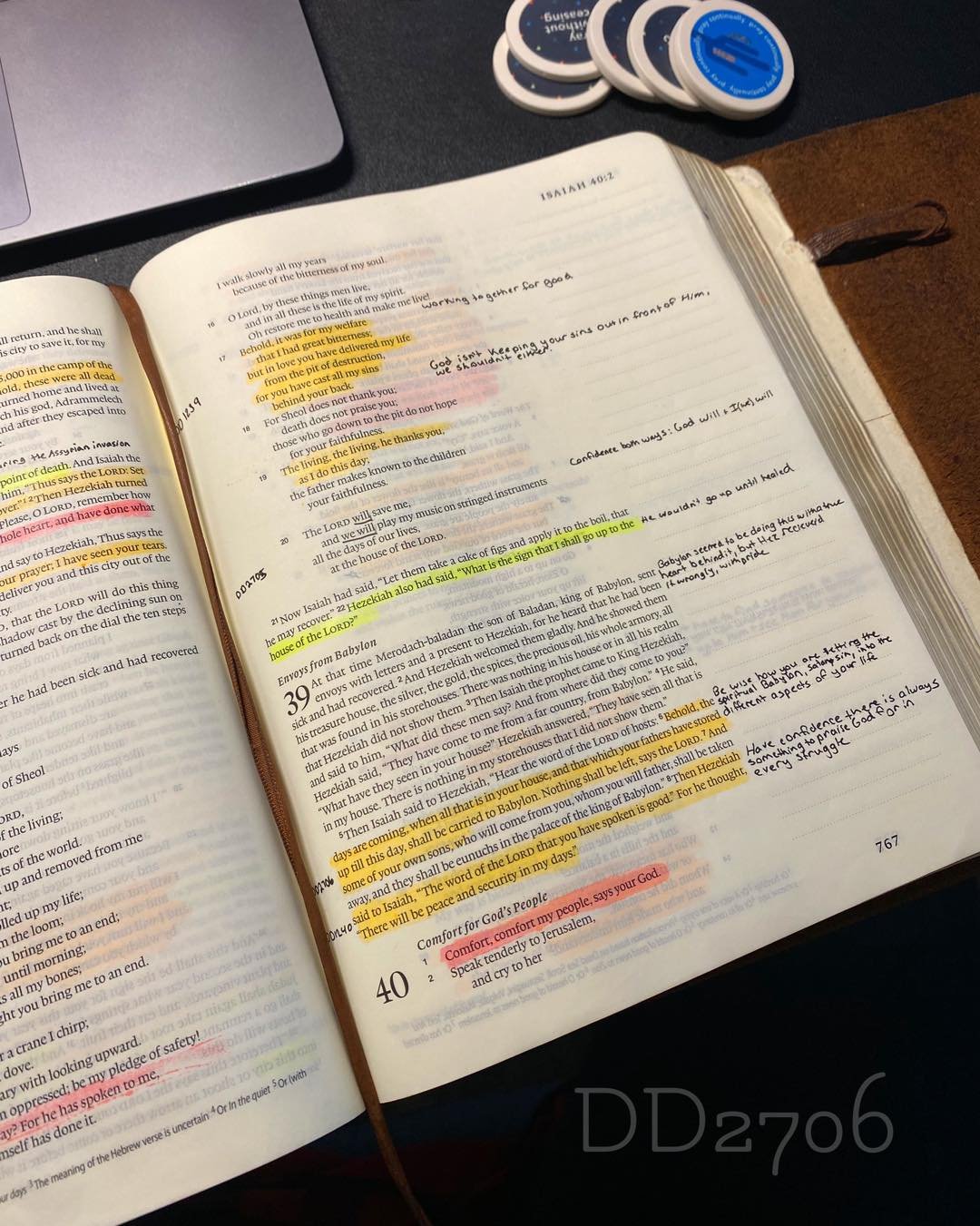 Isaiah 39 &ndash; Pastor Mac Daily DEVO
 
He said, &ldquo;What have they seen in your house?&rdquo; Hezekiah answered, &ldquo;They have seen all that is in my house. There is nothing in my storehouses that I did not show them.&rdquo; Isaiah 39:4 &nda