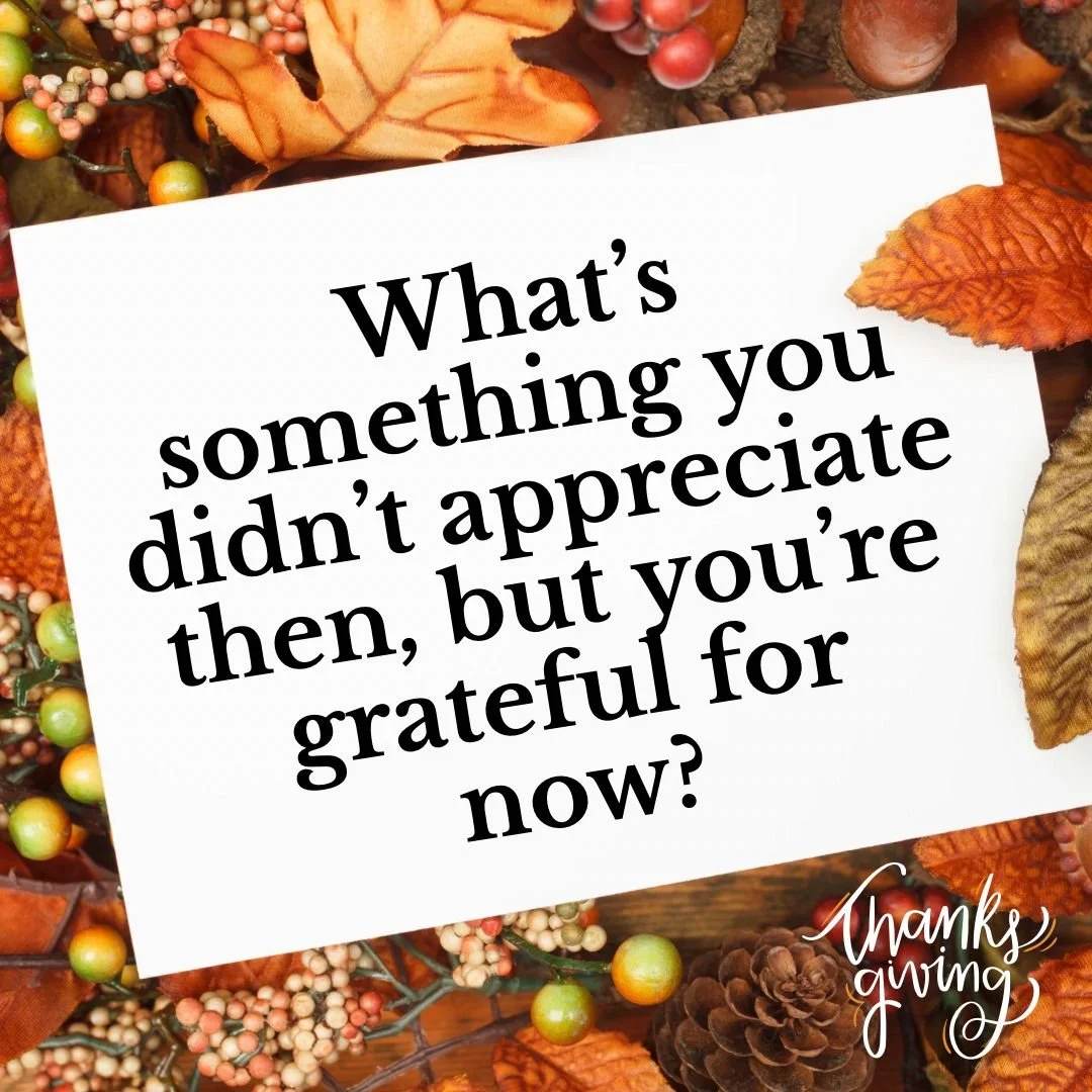 What&rsquo;s something you didn&rsquo;t appreciate then, but you&rsquo;re grateful for now?
Maybe it&rsquo;s family traditions, wise guidance, or even the challenges that shaped you. 
⠀⠀
&ldquo;Give thanks in all circumstances.&rdquo; &mdash; 1 Thess