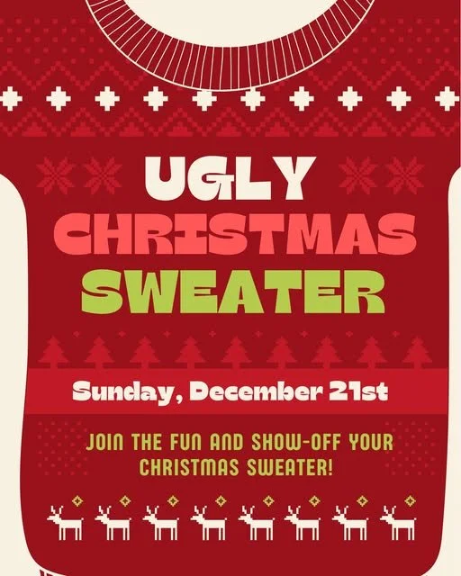 Ugly Christmas Sweater Sunday