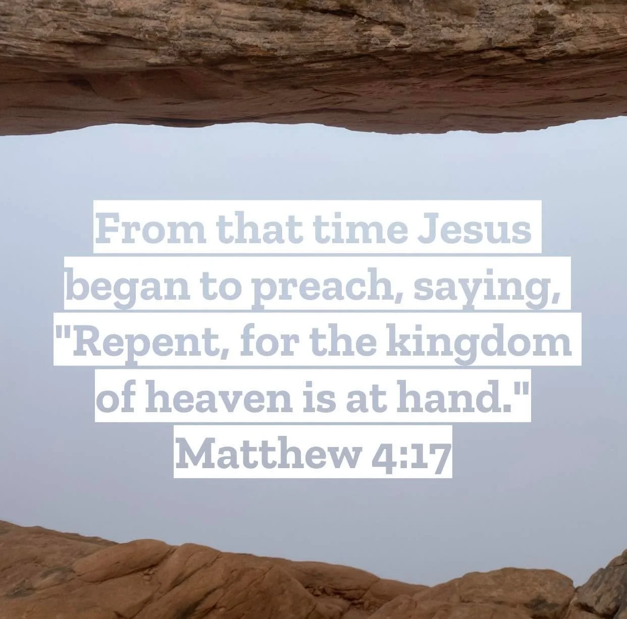 Matthew 4 &ndash; Pastor Mac Daily DEVO
 
From that time Jesus began to preach, saying, &ldquo;Repent, for the kingdom of heaven is at hand. Matthew 4:17 &ndash; This chapter unpacks for us the very beginning of Jesus&rsquo; earthly ministry. After b