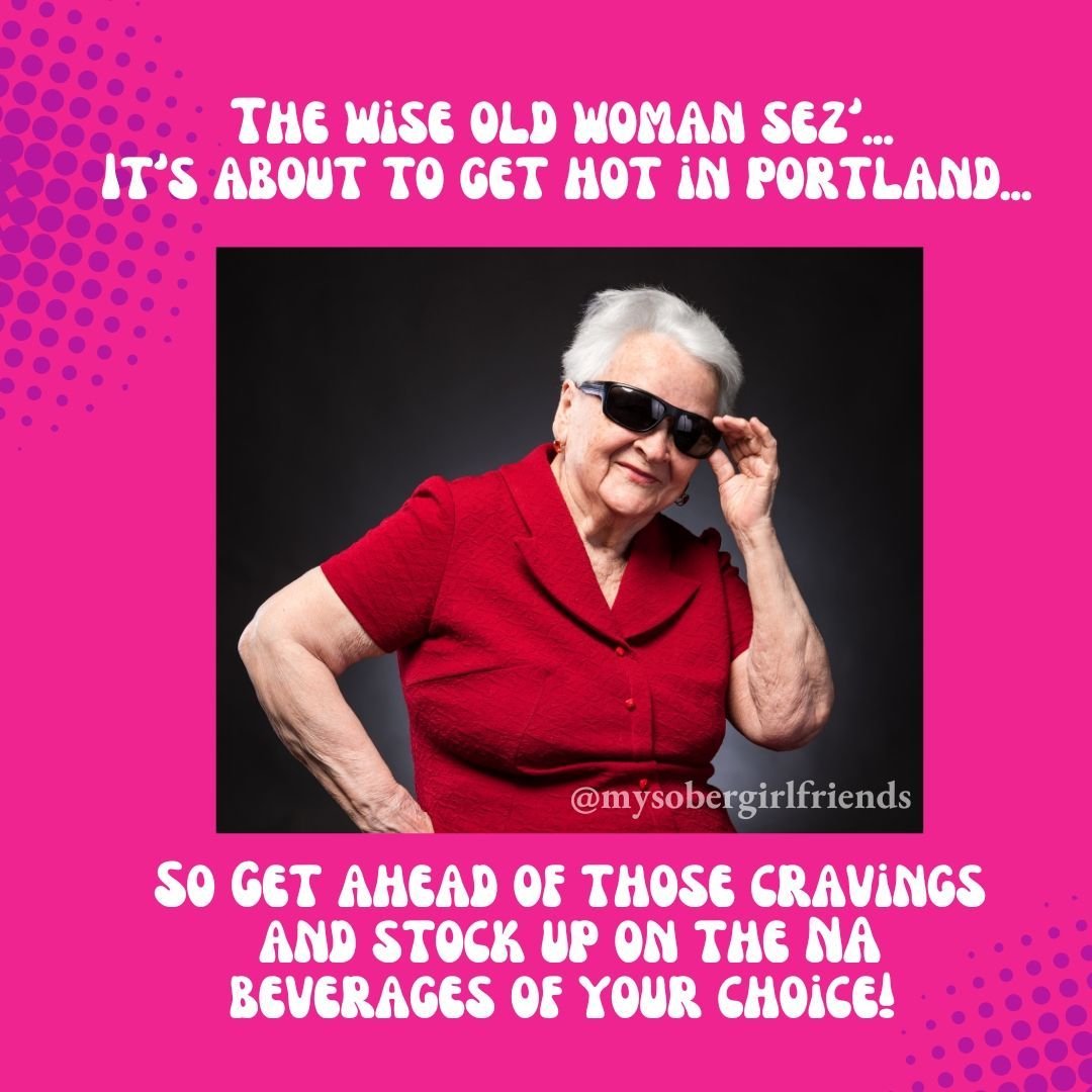 We're in Portland, the adult NA beverage mecca of the world! lol
Stock up before the cravings hit... you'll thank me later. 

Seeing people out on patios and the sunshine can trigger cravings for many of us. But a craving is something you can surf&md