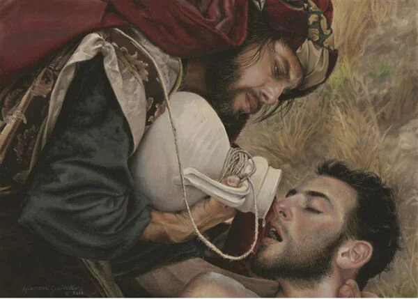 Who’s the robber in the parable of the Good Samaritan?
