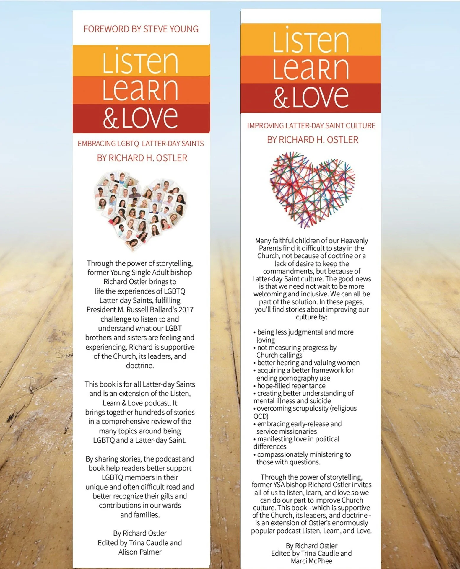 Papa Ostler’s second book hits the streets: “Listen, Learn and Love: Improving Latter-day Saint Culture”