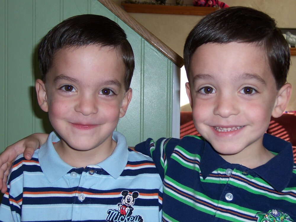 The scriptures talk about identical twins: one straight, one gay