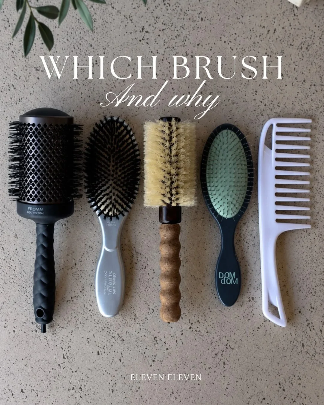 The secret to a good hair day? Using the right brush! 🤎

From adding volume and shine to detangling and creating the perfect blowout, every brush has a purpose.

Swipe through to find out which brush is best for your hair and why! ✨

Save this for y