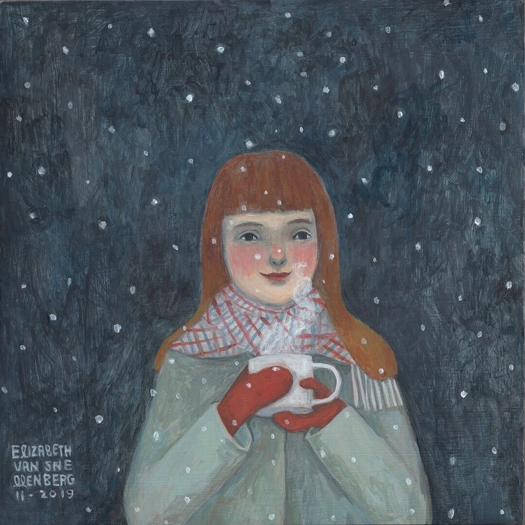 Maggie With Hot Cocoa