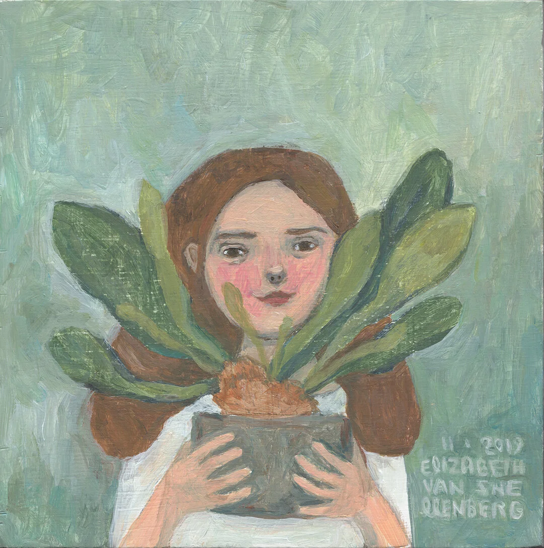 delphine &amp; staghorn fern