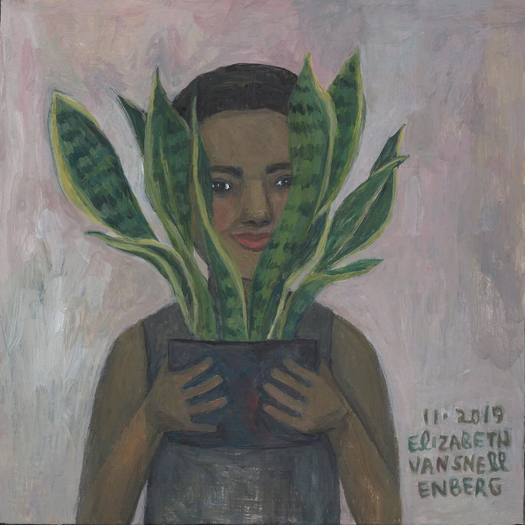 daphne &amp; snake plant