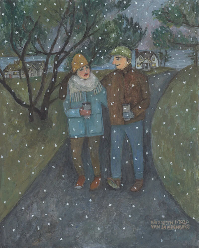 Abigail &amp; Adam out for a Coffee Stroll