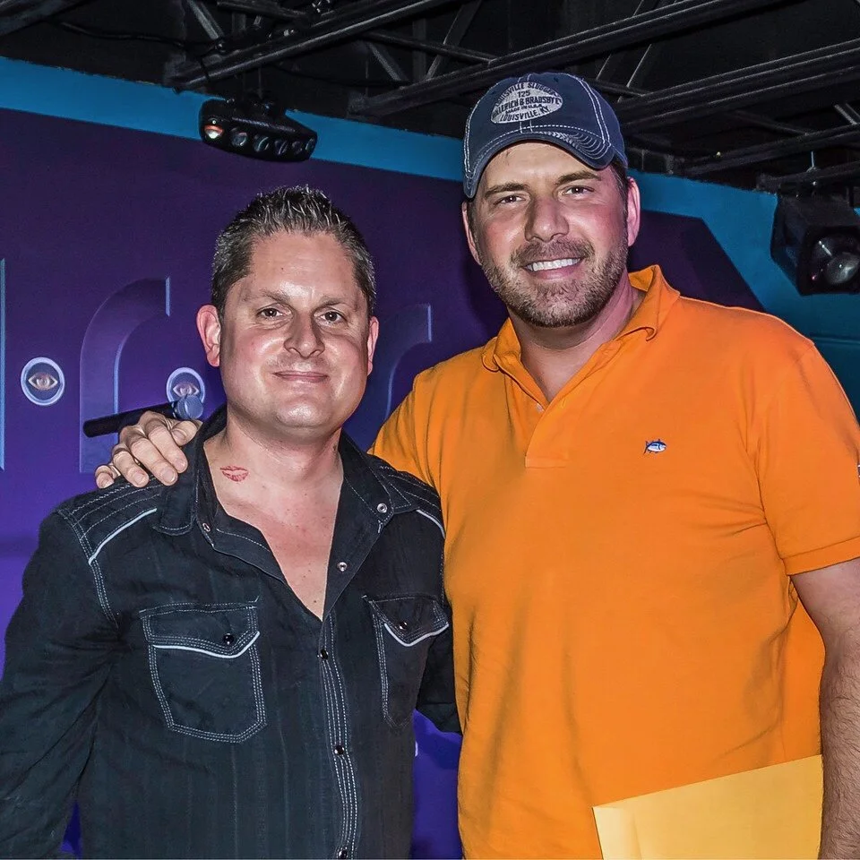 Captured with the talented Rodney Atkins, who has enjoyed my performance not once, but twice!