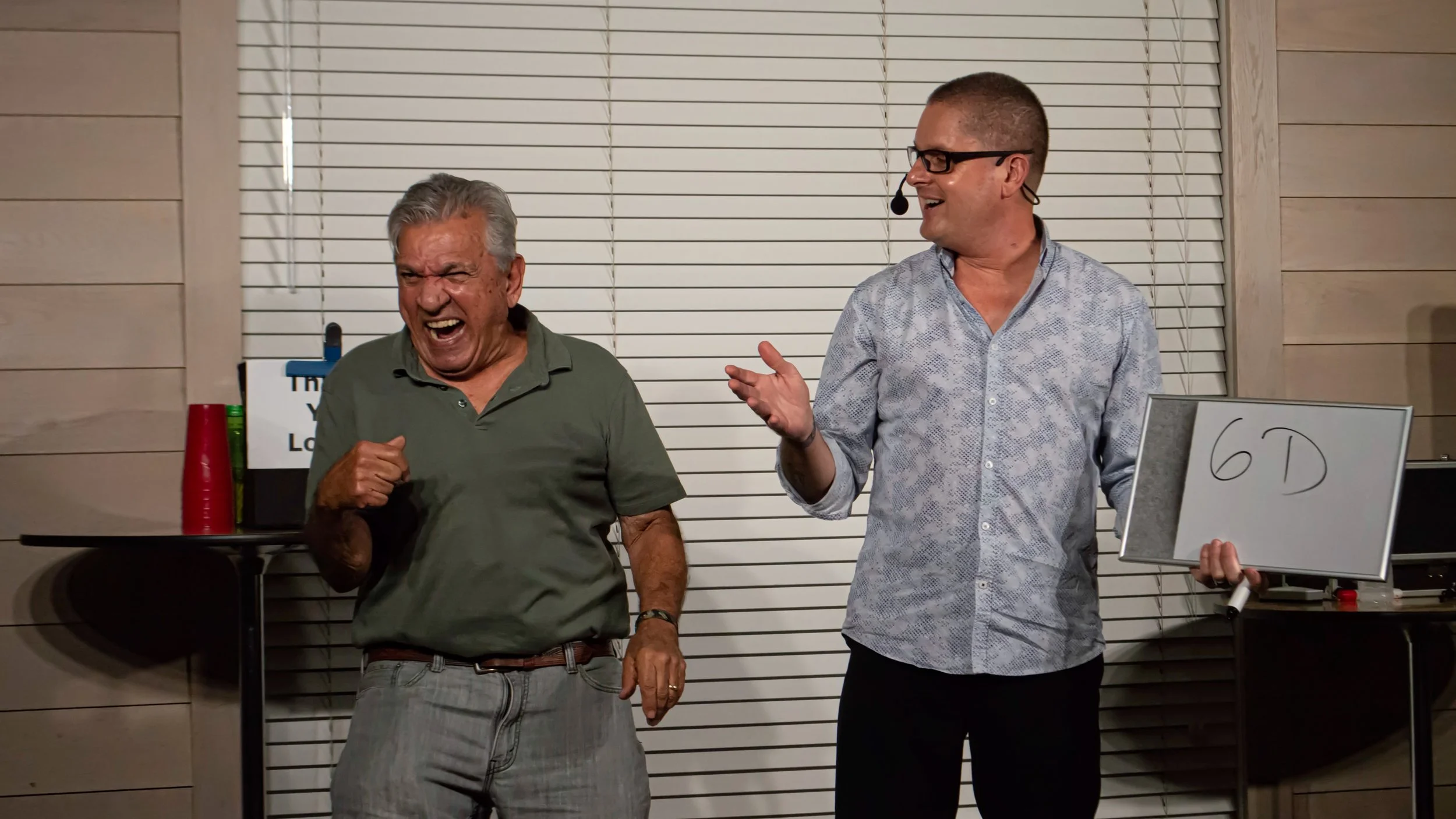 Don't forget to breathe! Seriously, it's not just for yoga — it's for enjoying the show too.