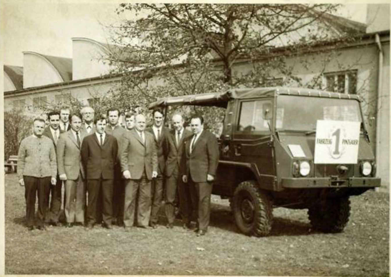 First production vehicle (1970)