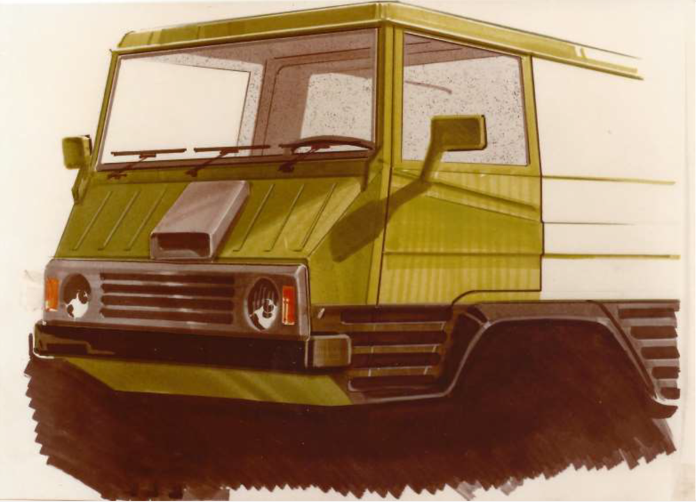 Pinzgauer design study (1980)